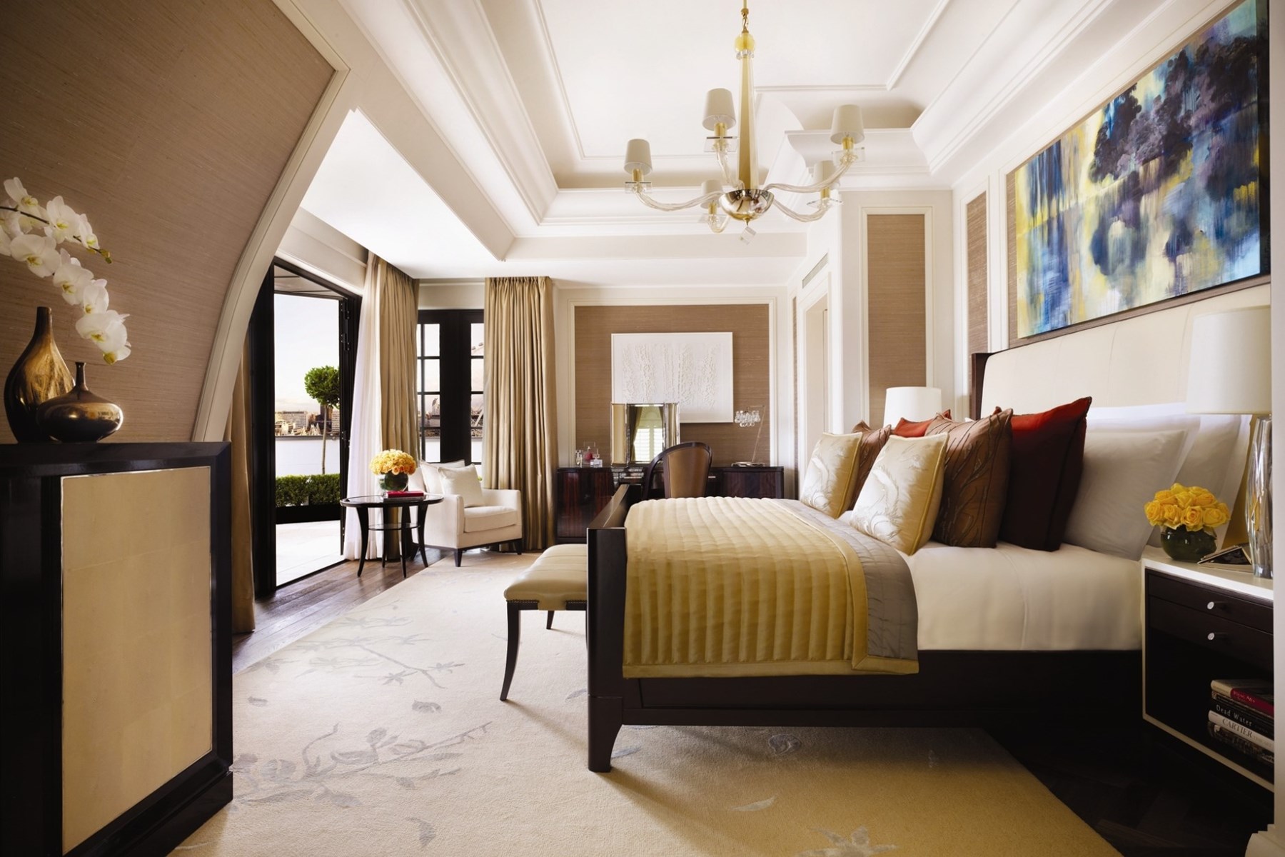 Corinthia London UK Royal Penthouse Master Bedroom Crop Corinthia Hotel London