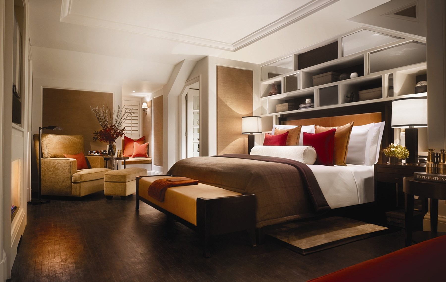 Corinthia London UK Explorers Penthouse Bedroom Corinthia Hotel London