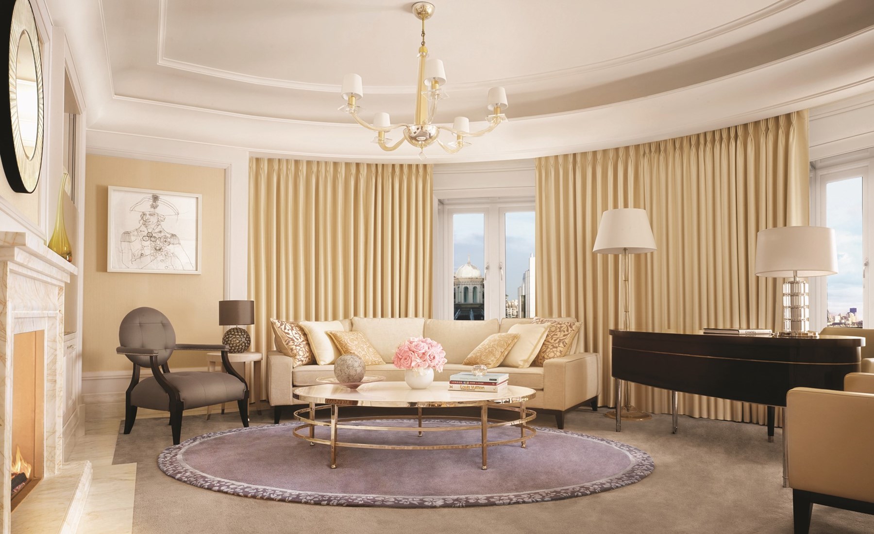 Corinthia London UK Hamilton Penthouse Lounge Corinthia Hotel London
