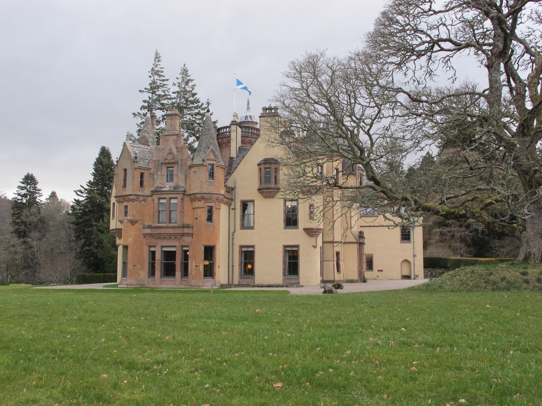 Aldourie Castle Loch Ness Scotland UK 67 