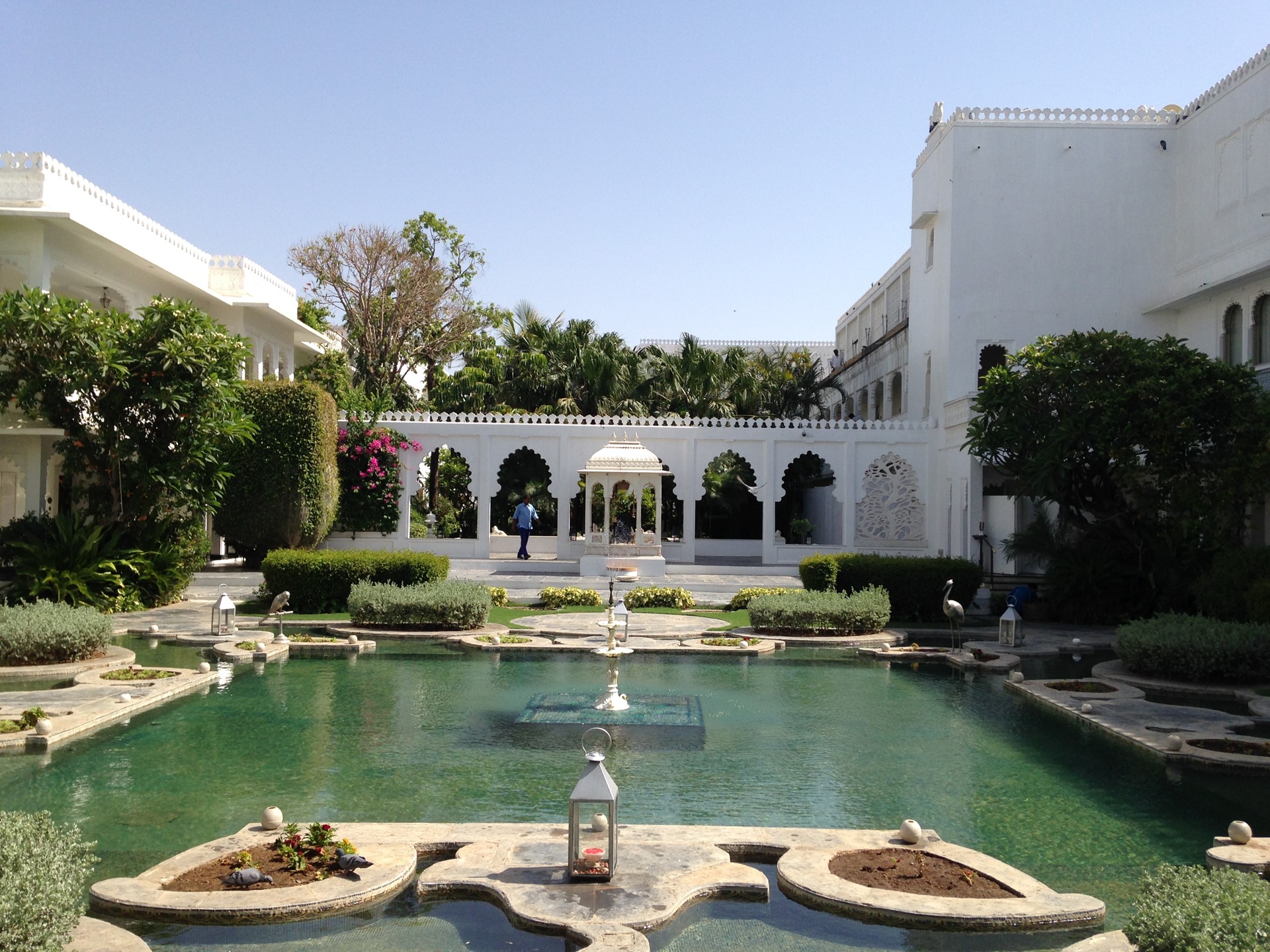 Lake Palace Lily Pond