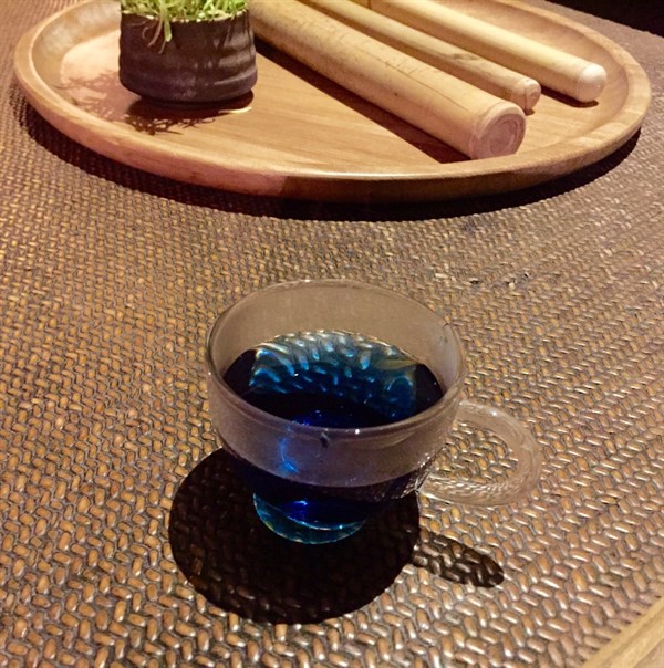 Blue Tea At Amanfayun