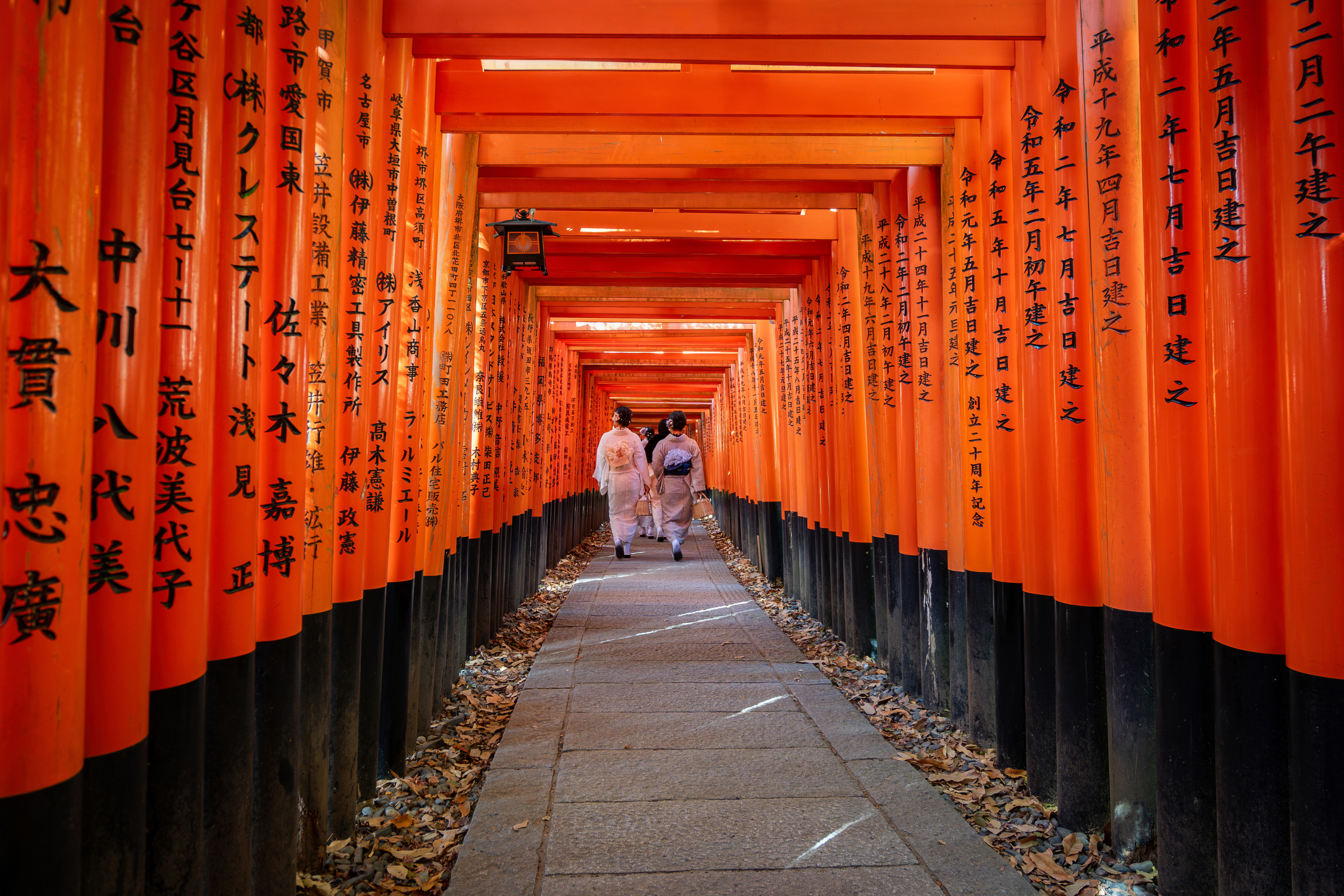 Fushimi Inari shrine in Kyoto, Japan