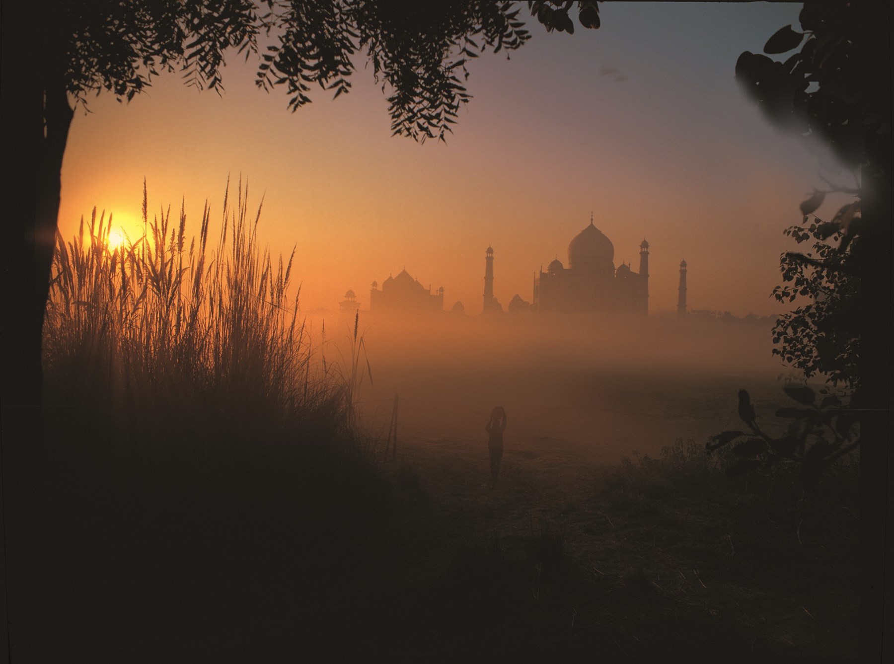 NORTH INDIA - Taj Mahal, view from The Oberoi