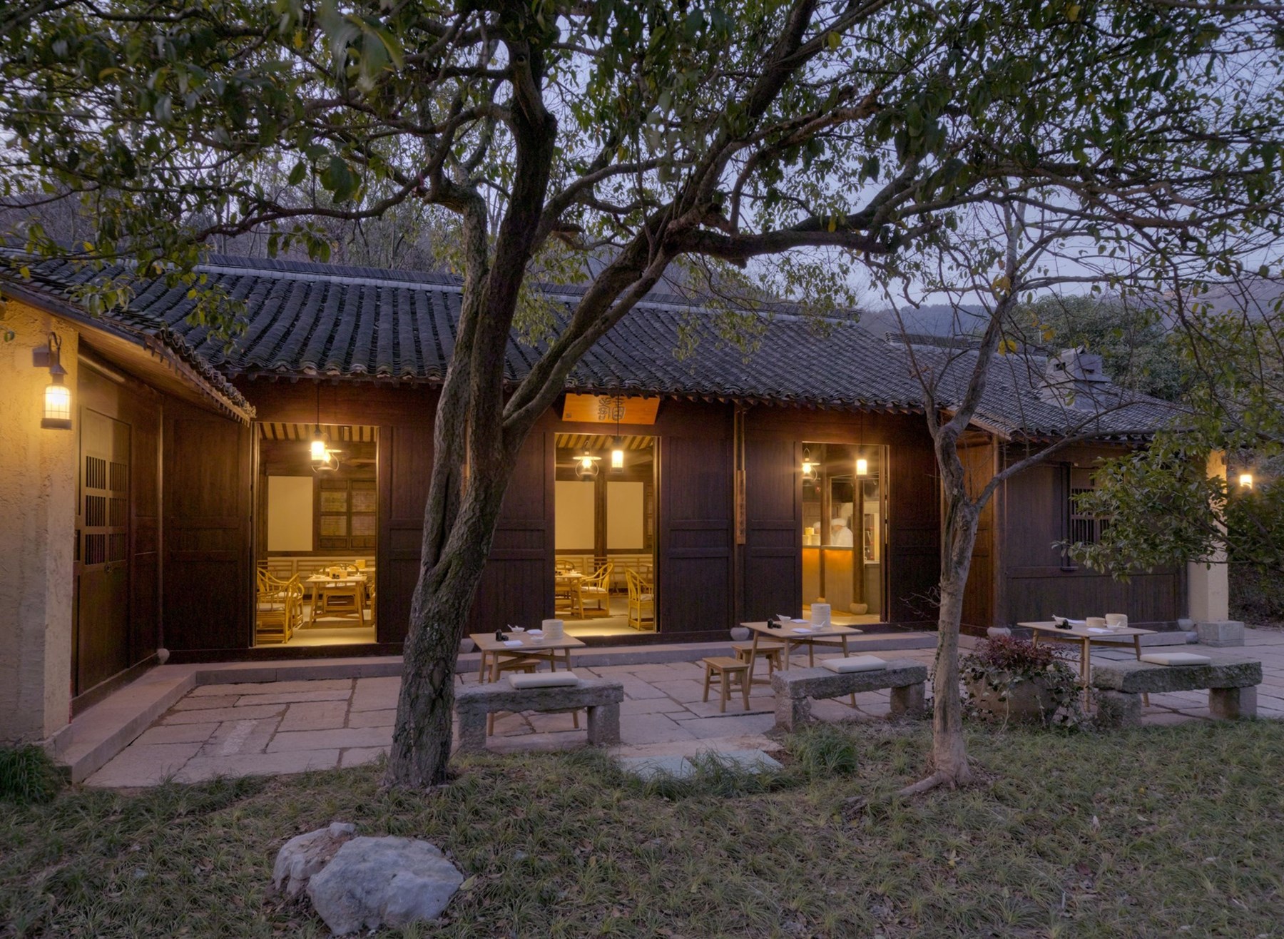 CHINA - Amanfuyan, Hangzhou, exterior