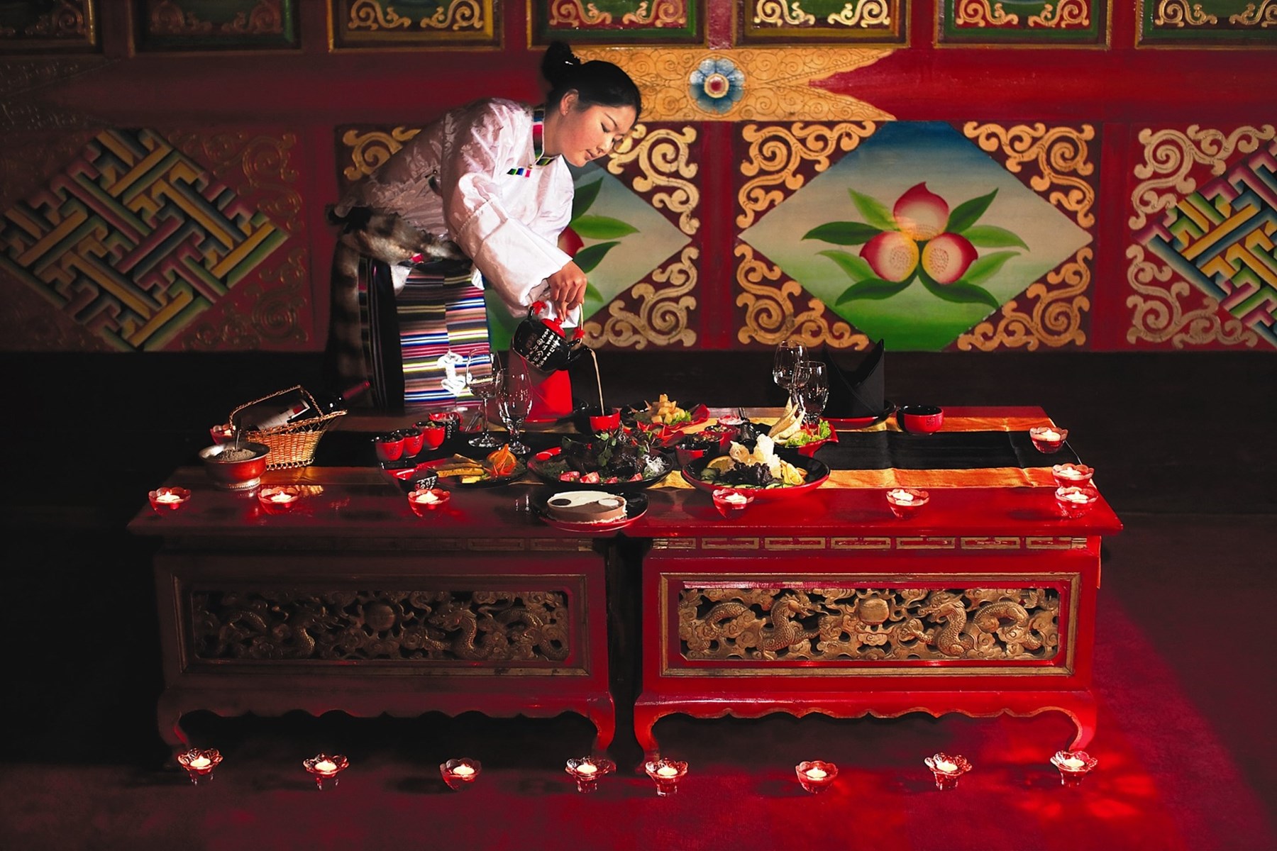 CHINA - Banyan Tree Ringha -  First Night Dinner