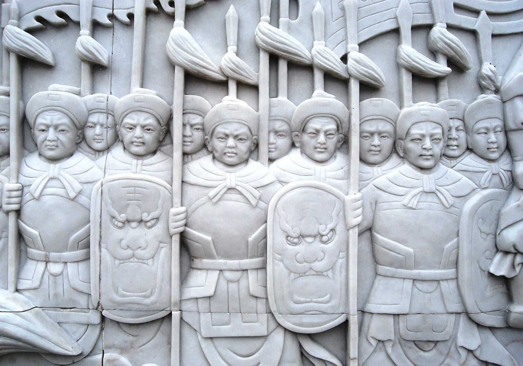 CHINA - The Great Wall, warriors