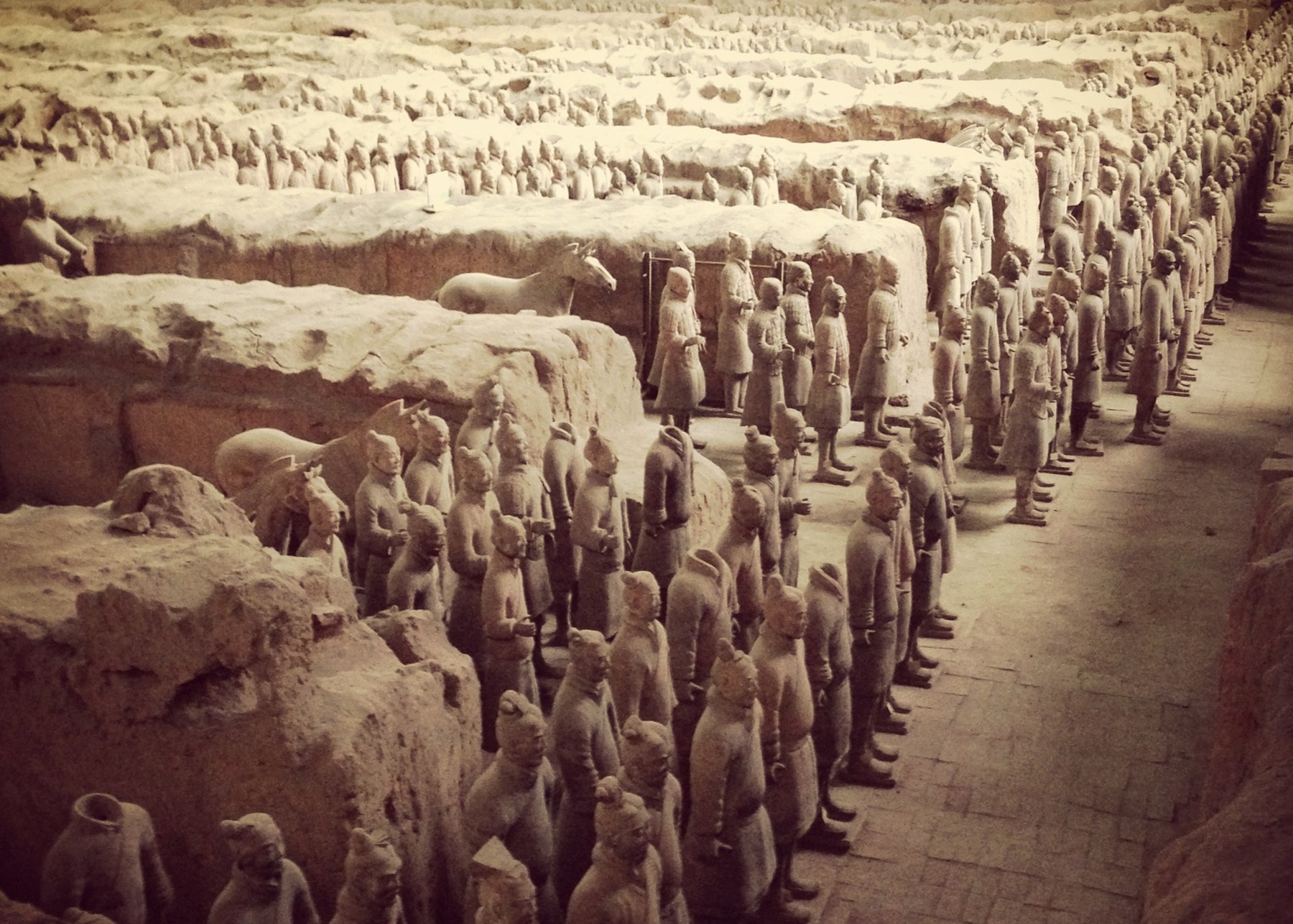 CHINA - Xian, terracotta army