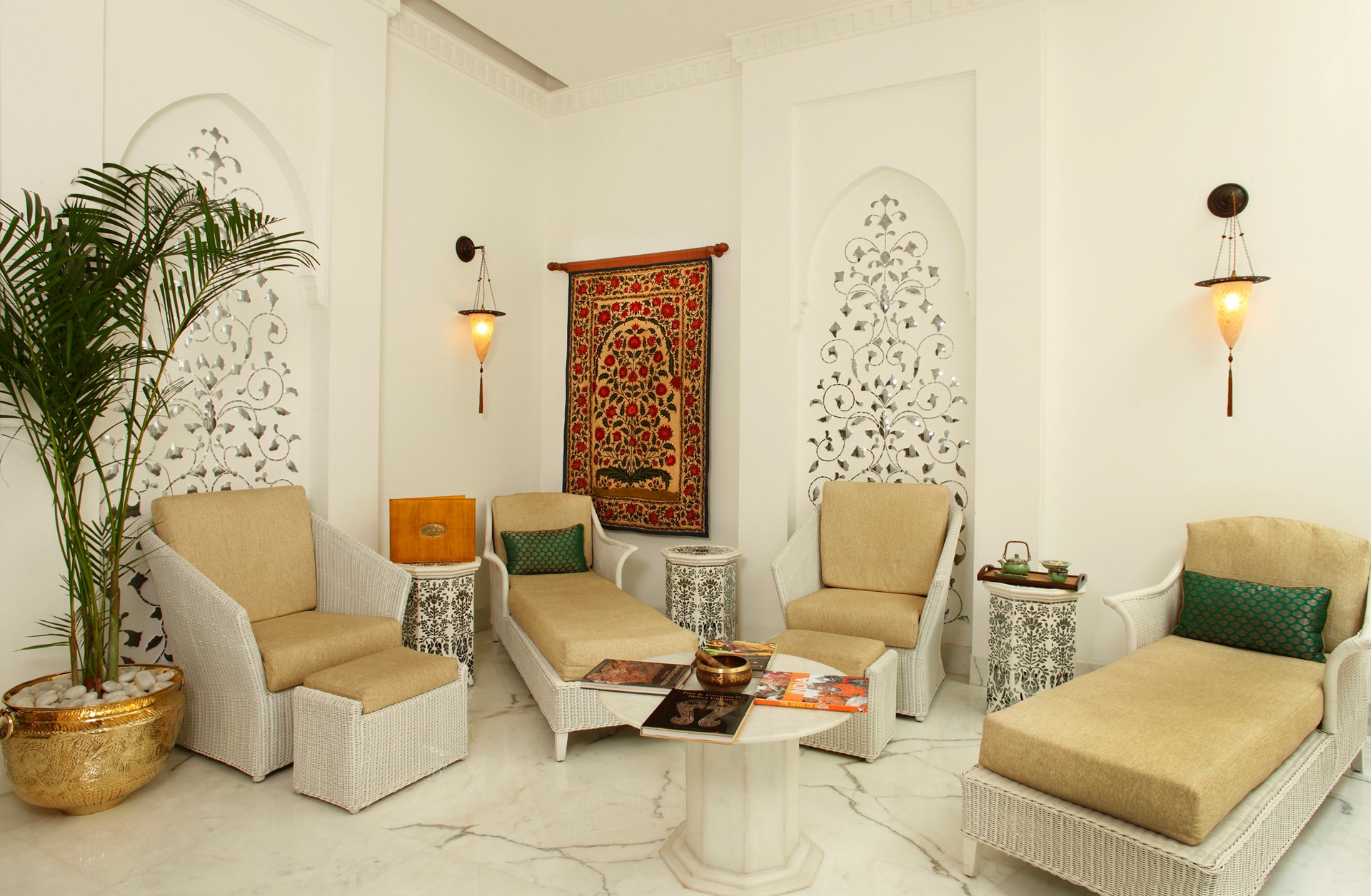 NORTH INDIA - The Imperial Delhi North India Relaxation Area At The Imperial SPA