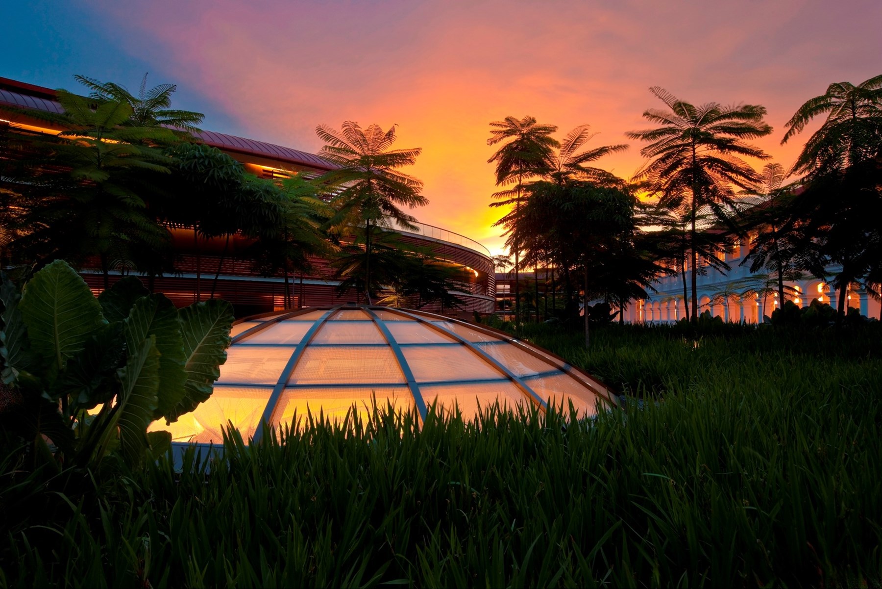 SINGAPORE Capella Courtyard Dome