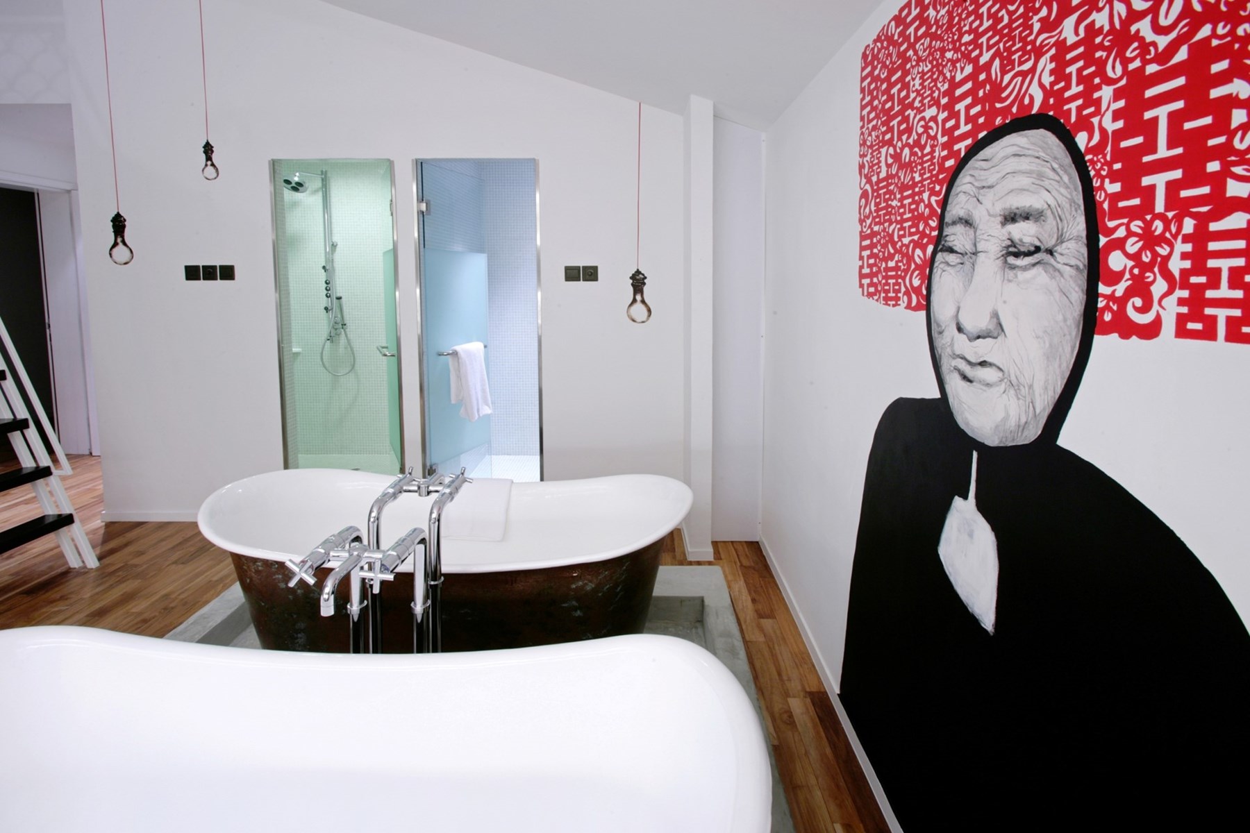 SINGAPORE New Majestic Hotel Attic Suite Samsui Suite By Justin Lee