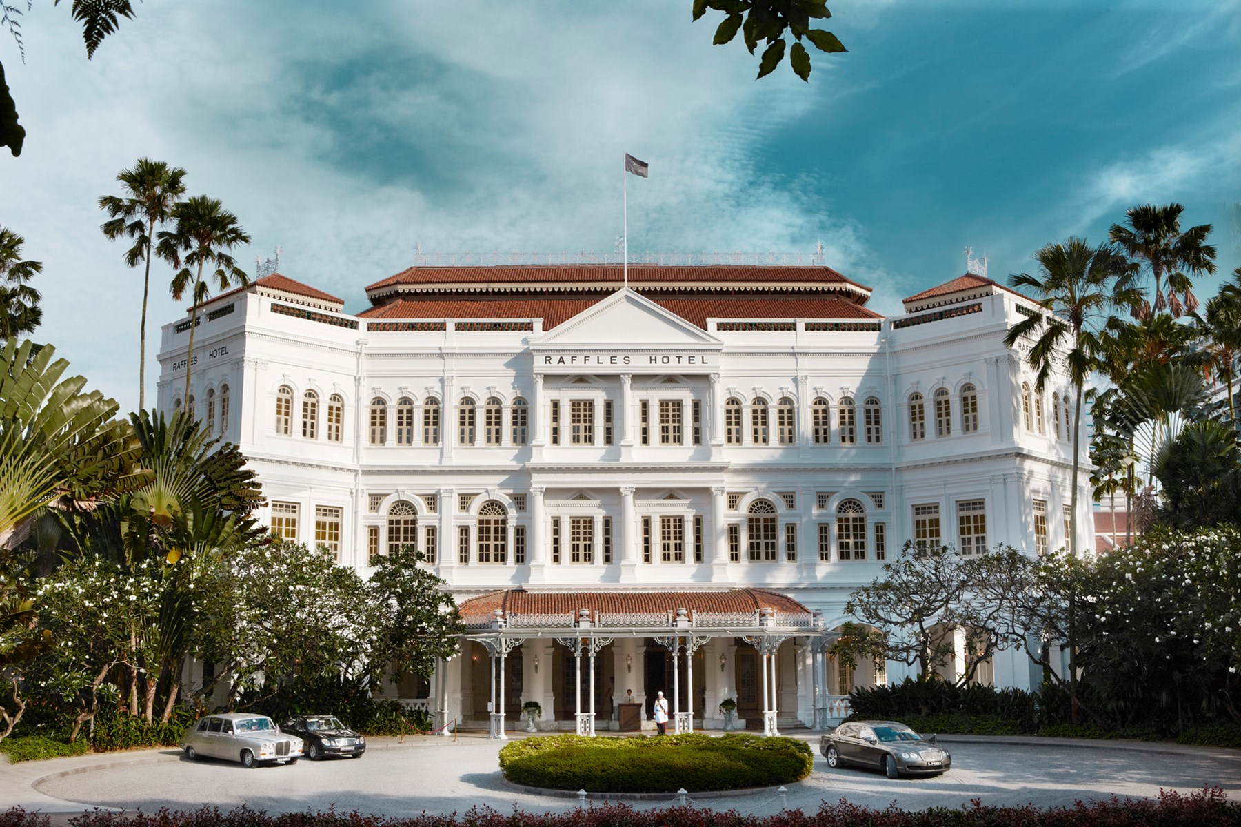 SINGAPORE Raffles Exterior