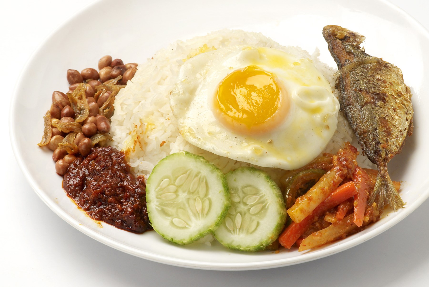 SINGAPORE Singapore Local Foods Nasi Lemak