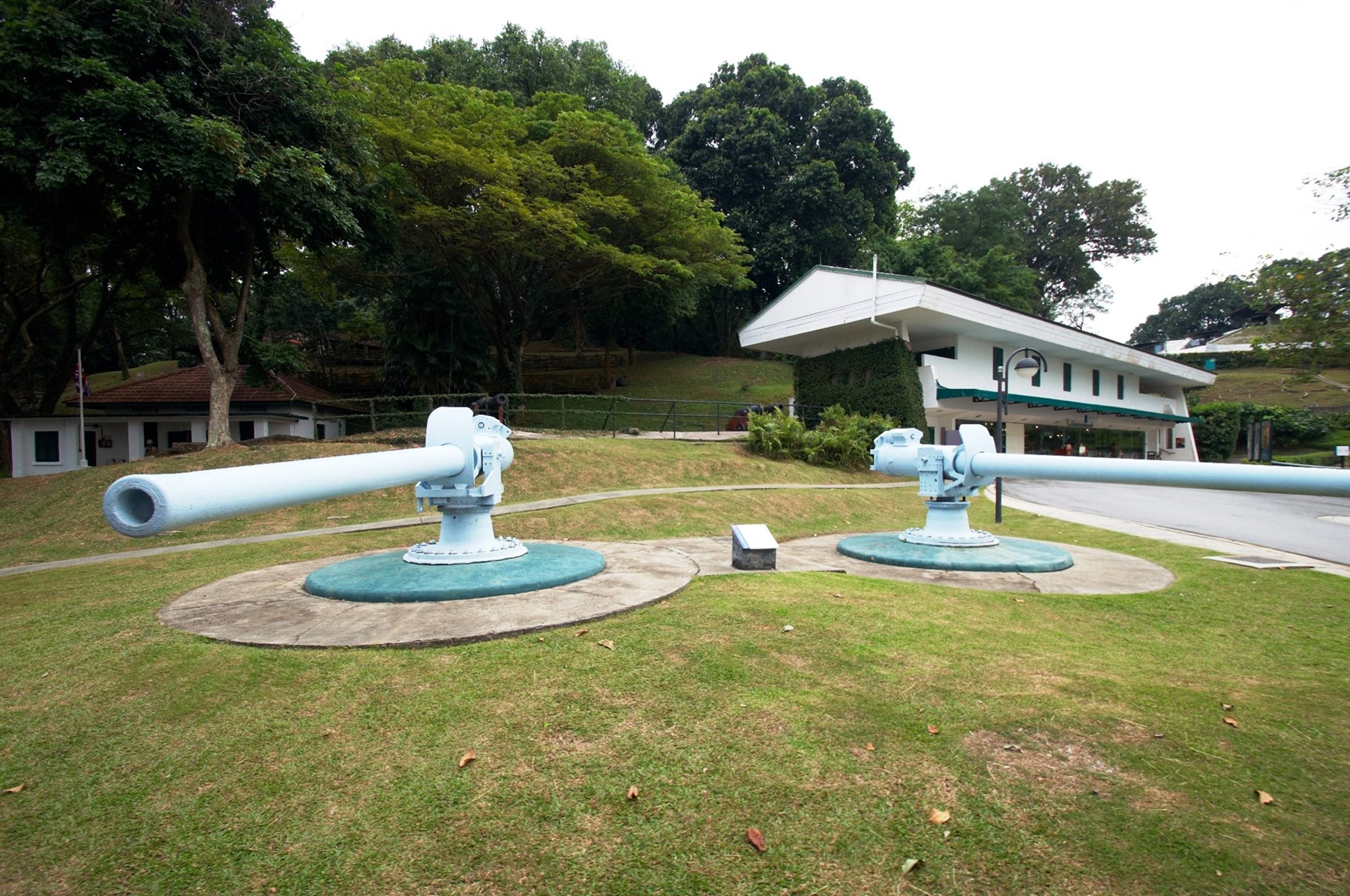 SINGAPORE World War 2 Site Fort Siloso On Sentosa Island