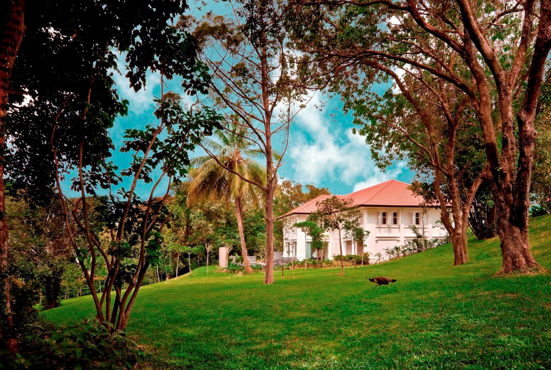 SINGAPORE Capella Colonial Manor Exterior