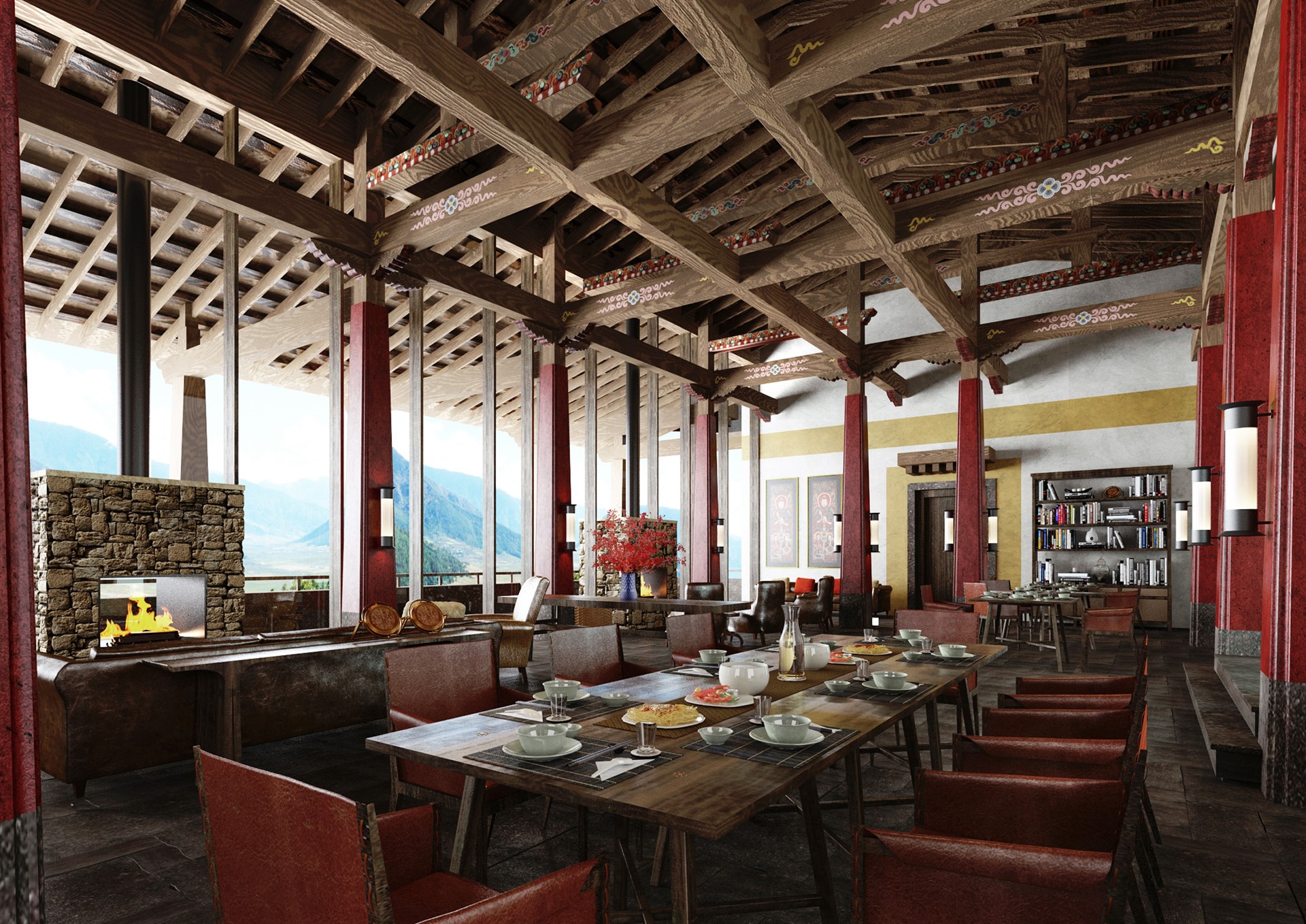 Gangtey Goenpa Lodge Gangtey Bhutan 2 