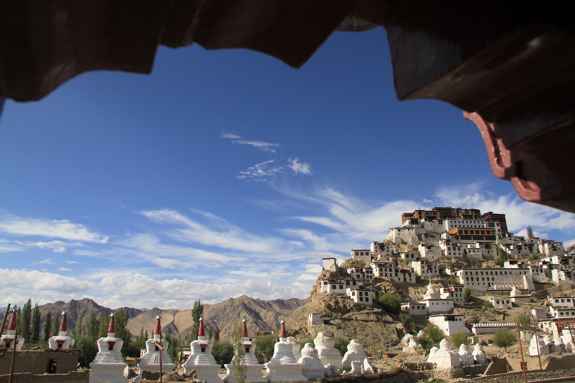 The Ultimate Travelling Camp North India Thiksey Monastery