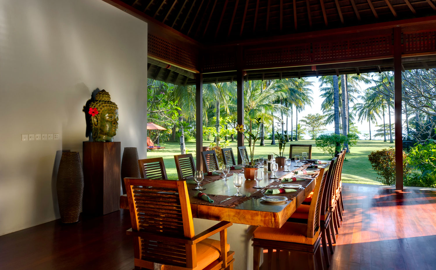 The Anandita Dining With Garden View Lombok Indonesia