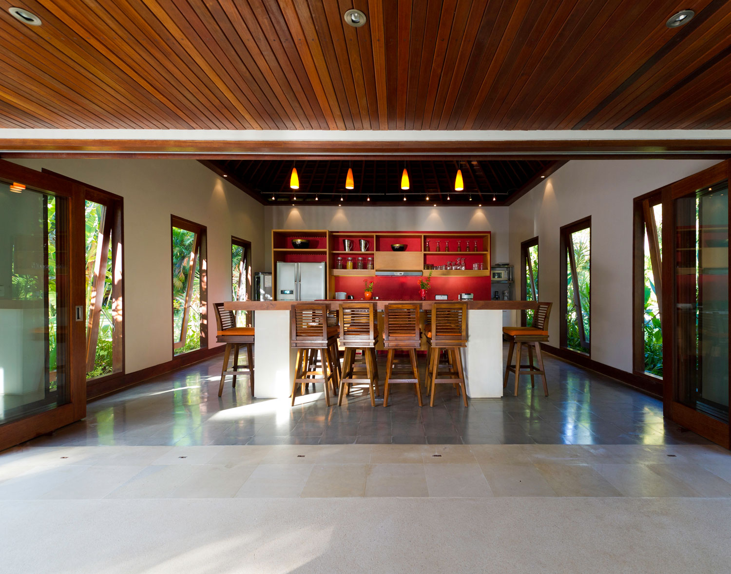 The Anandita Kitchen Seating Lombok Indonesia