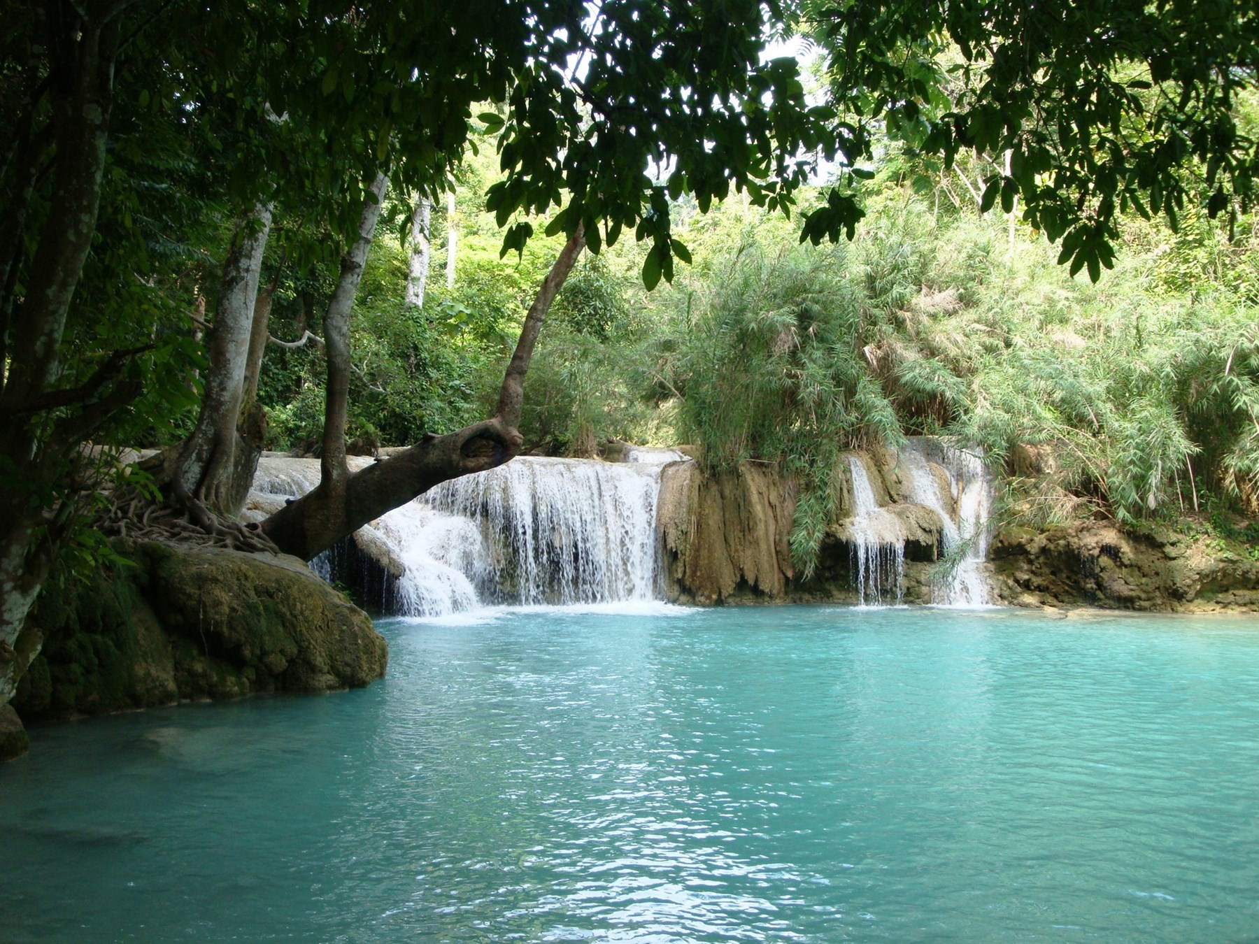 LAOS Kuangsi Falls Luang Prabang 2