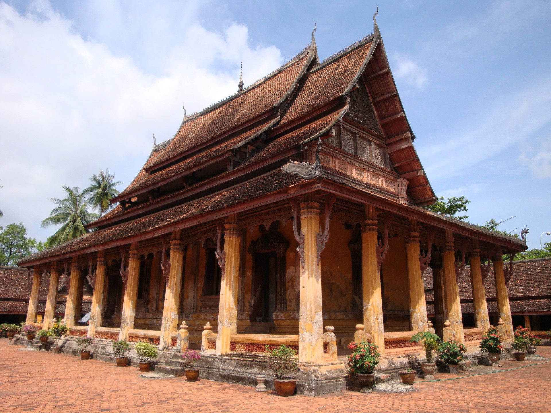 LAOS Vientiane Temple