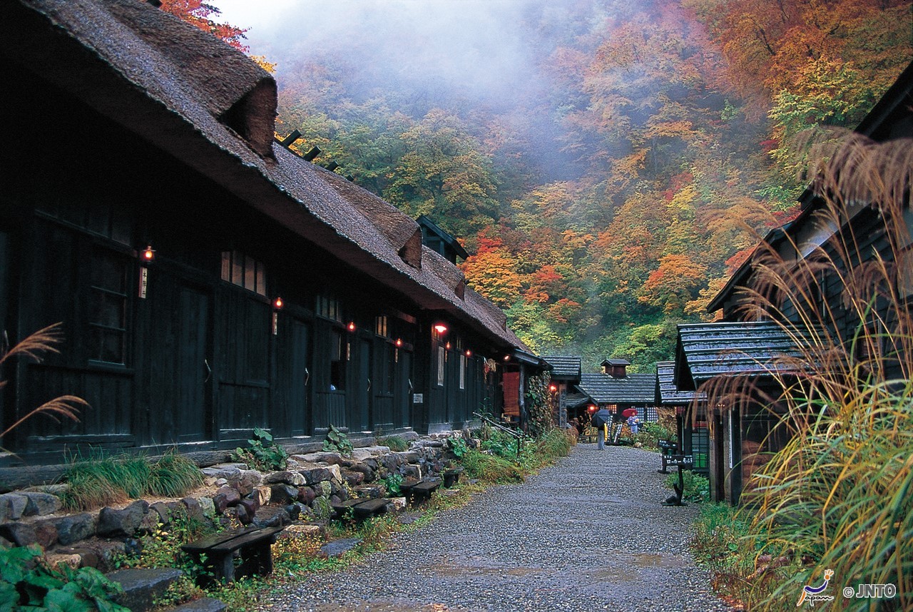Tsurunoyu Nyuto Onsen Japan 9 