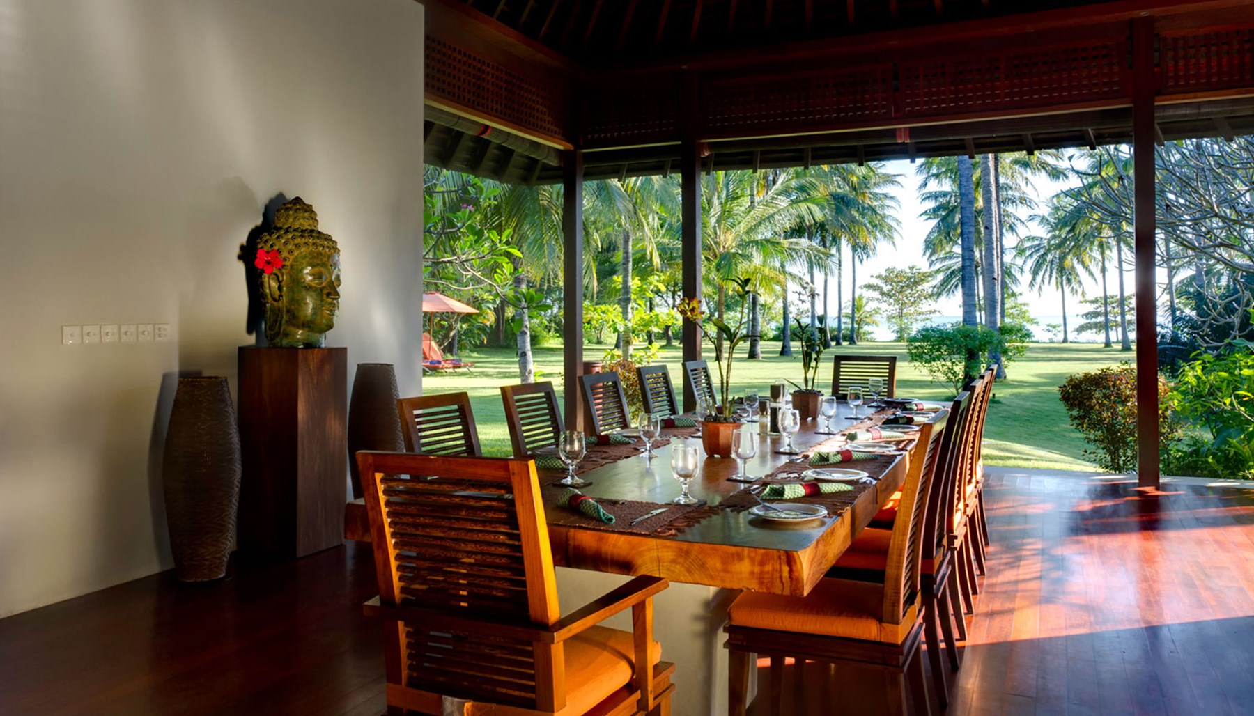 INDONESIA - The Anandita Dining With Garden View Lombok Indonesia
