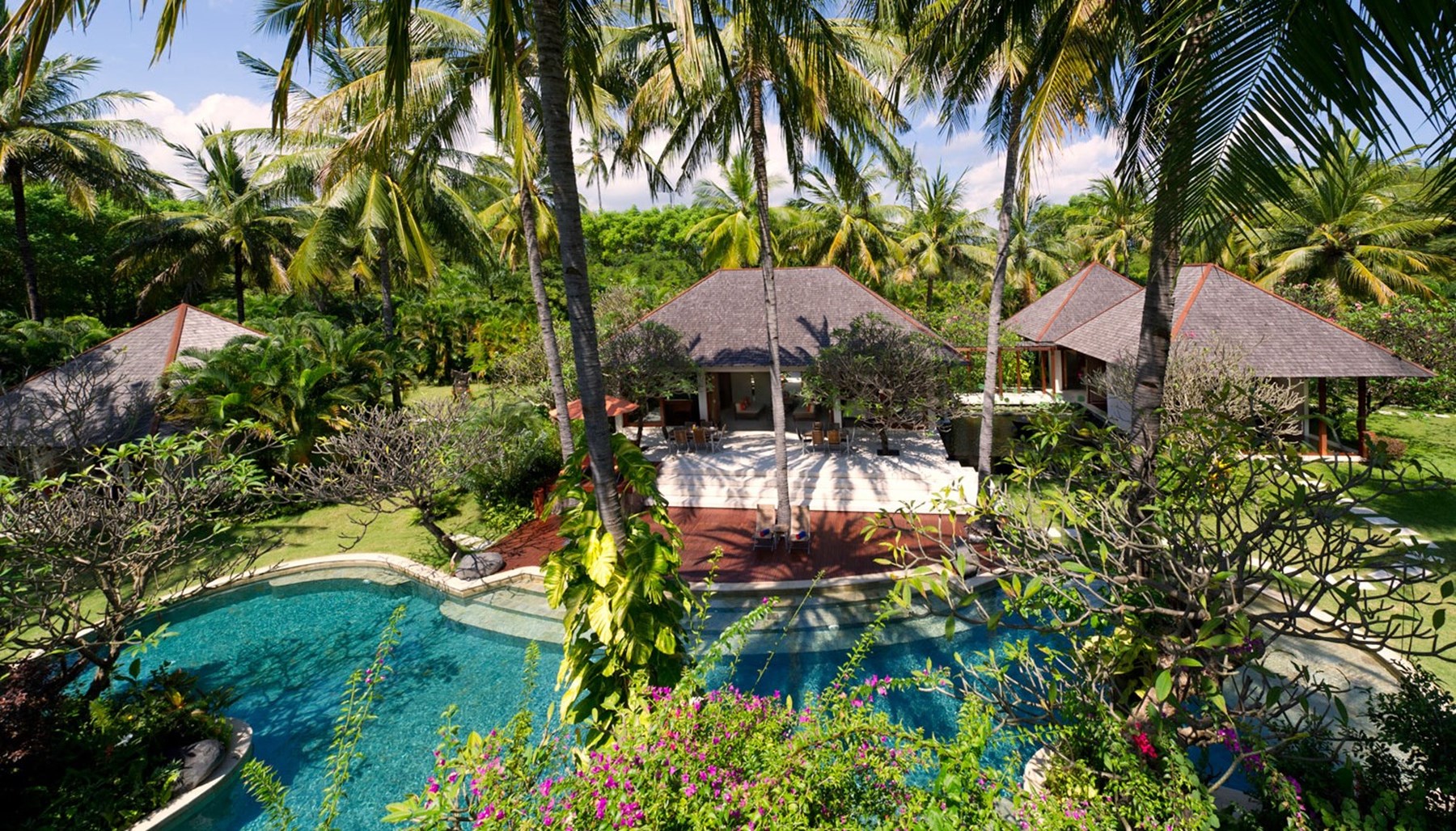 INDONESIA - The Anandita Elevated View Of Villa Lombok Indonesia