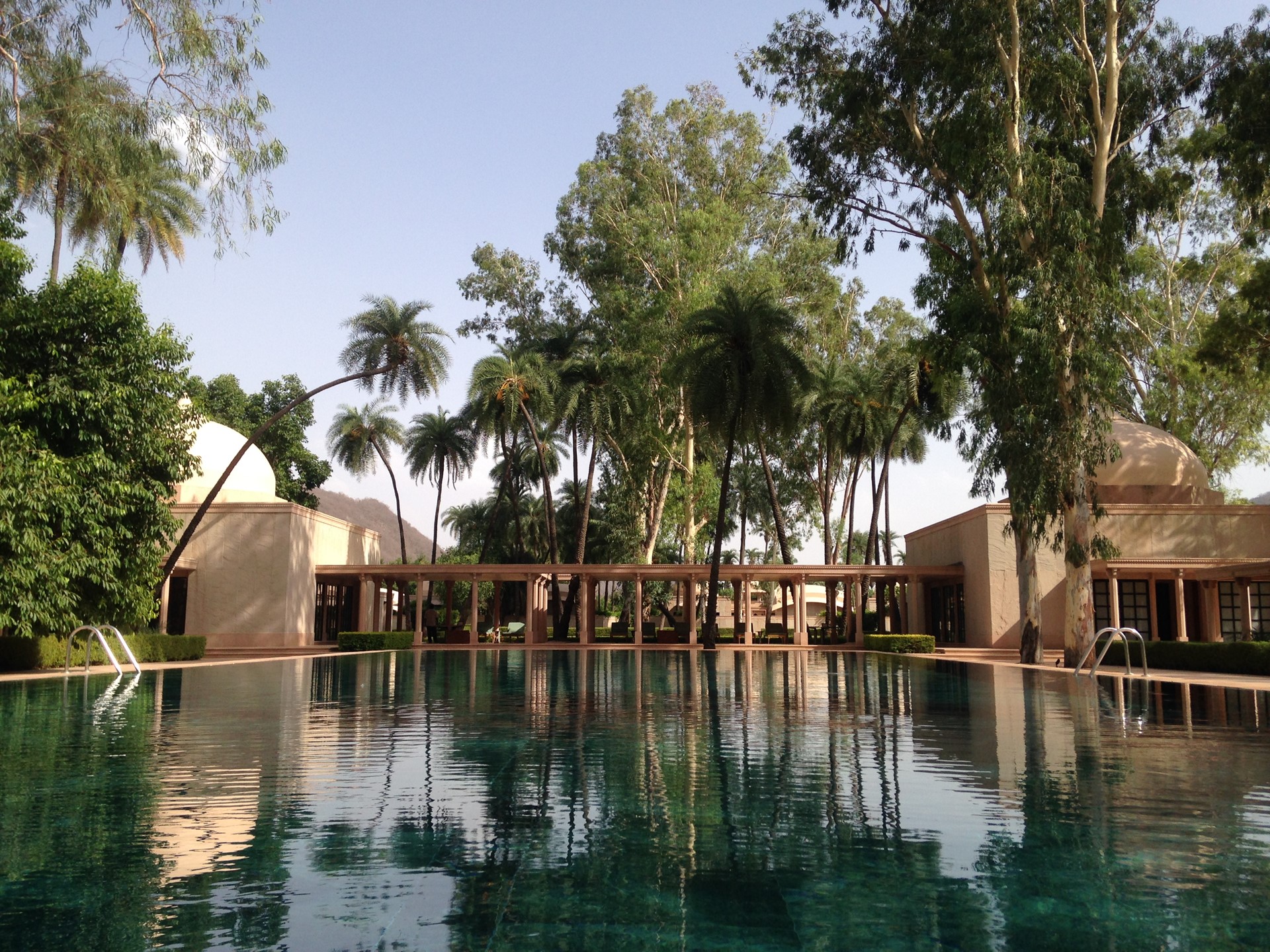 Trees Main Pool Amanbagh