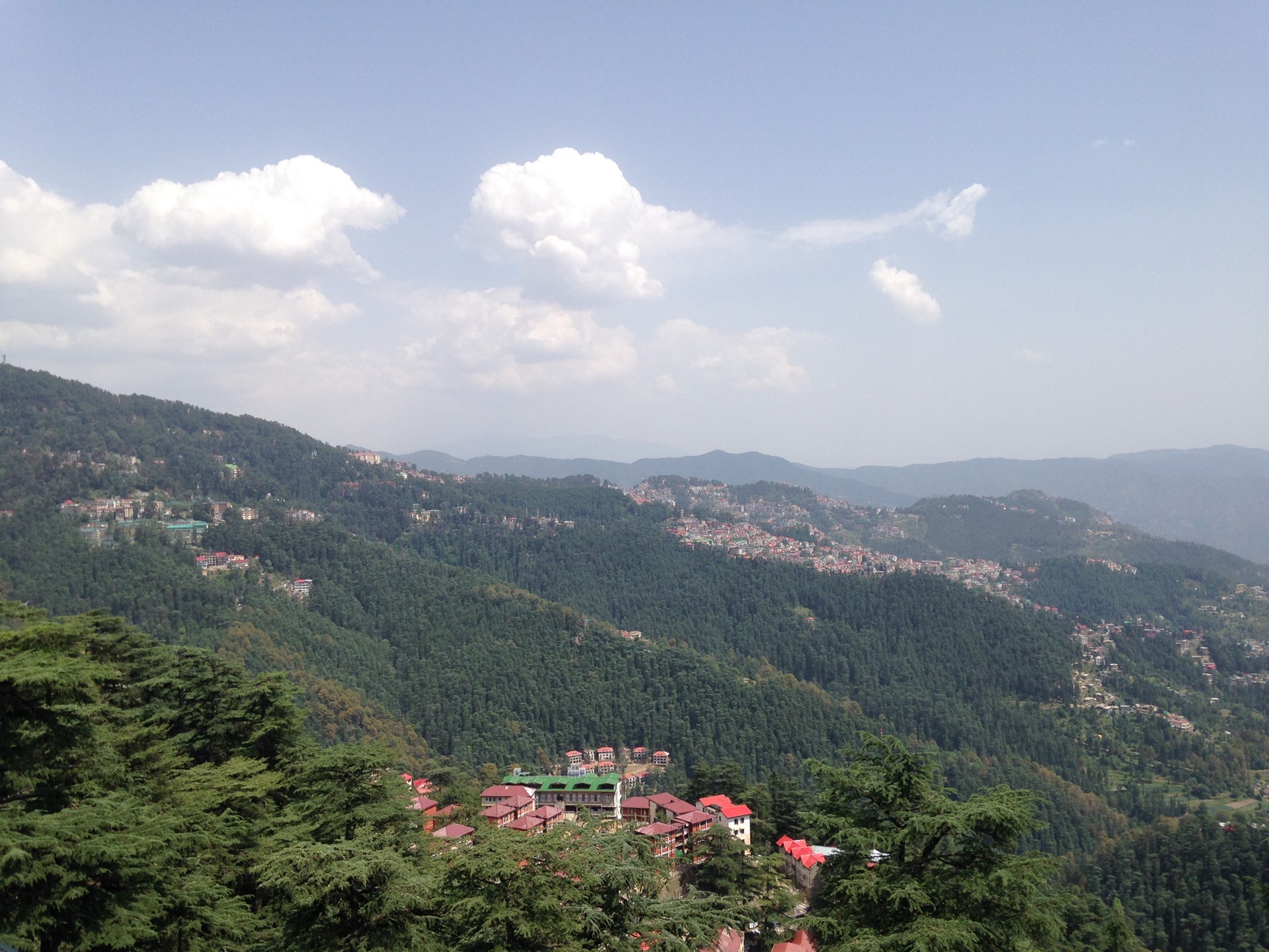 View Over Shimla