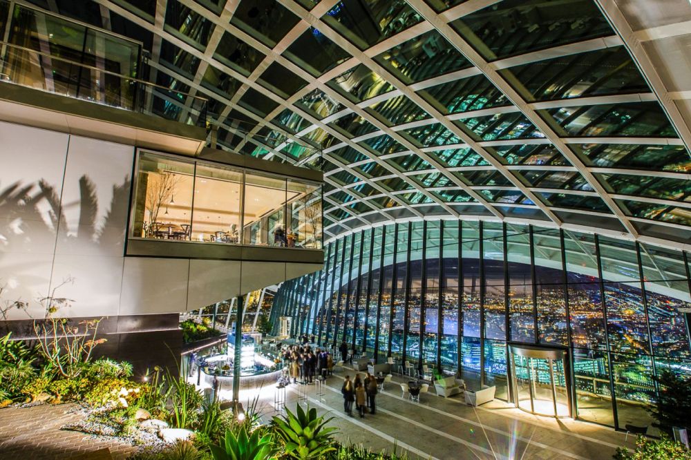 Sky Garden Fenchurch Street London UK