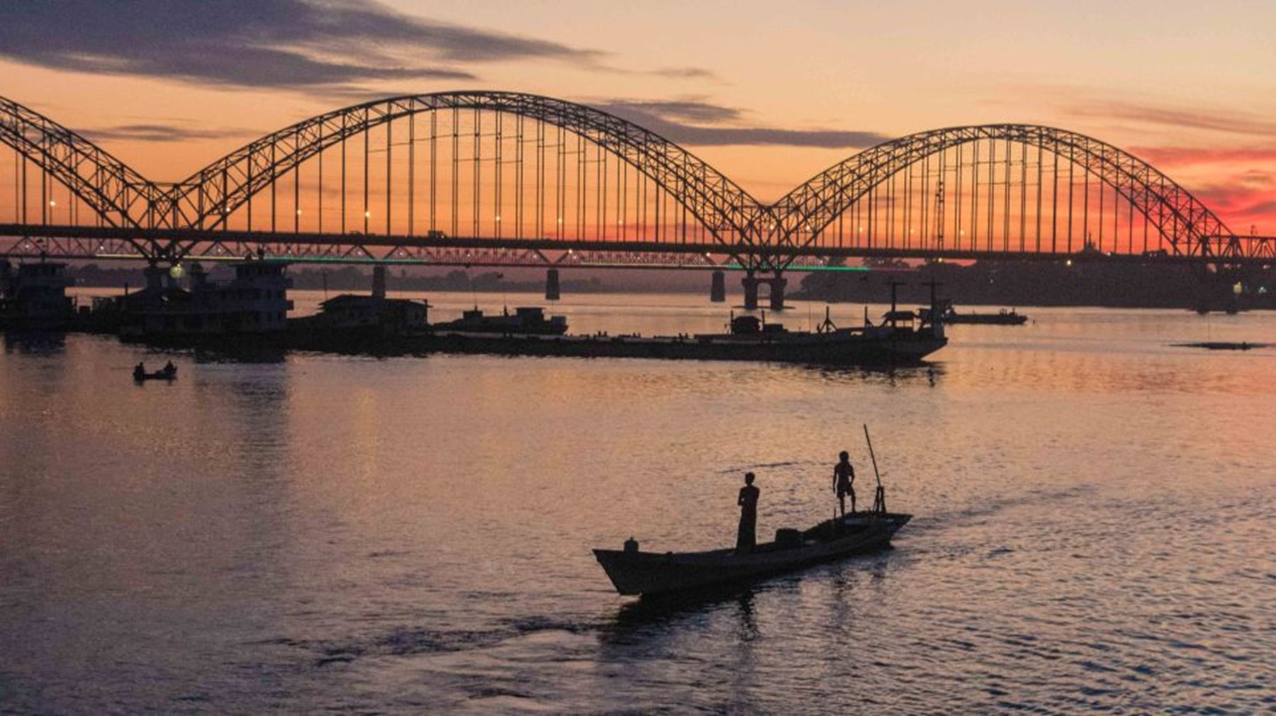 Shwebo Bridge Mandalay 1 Of 1 