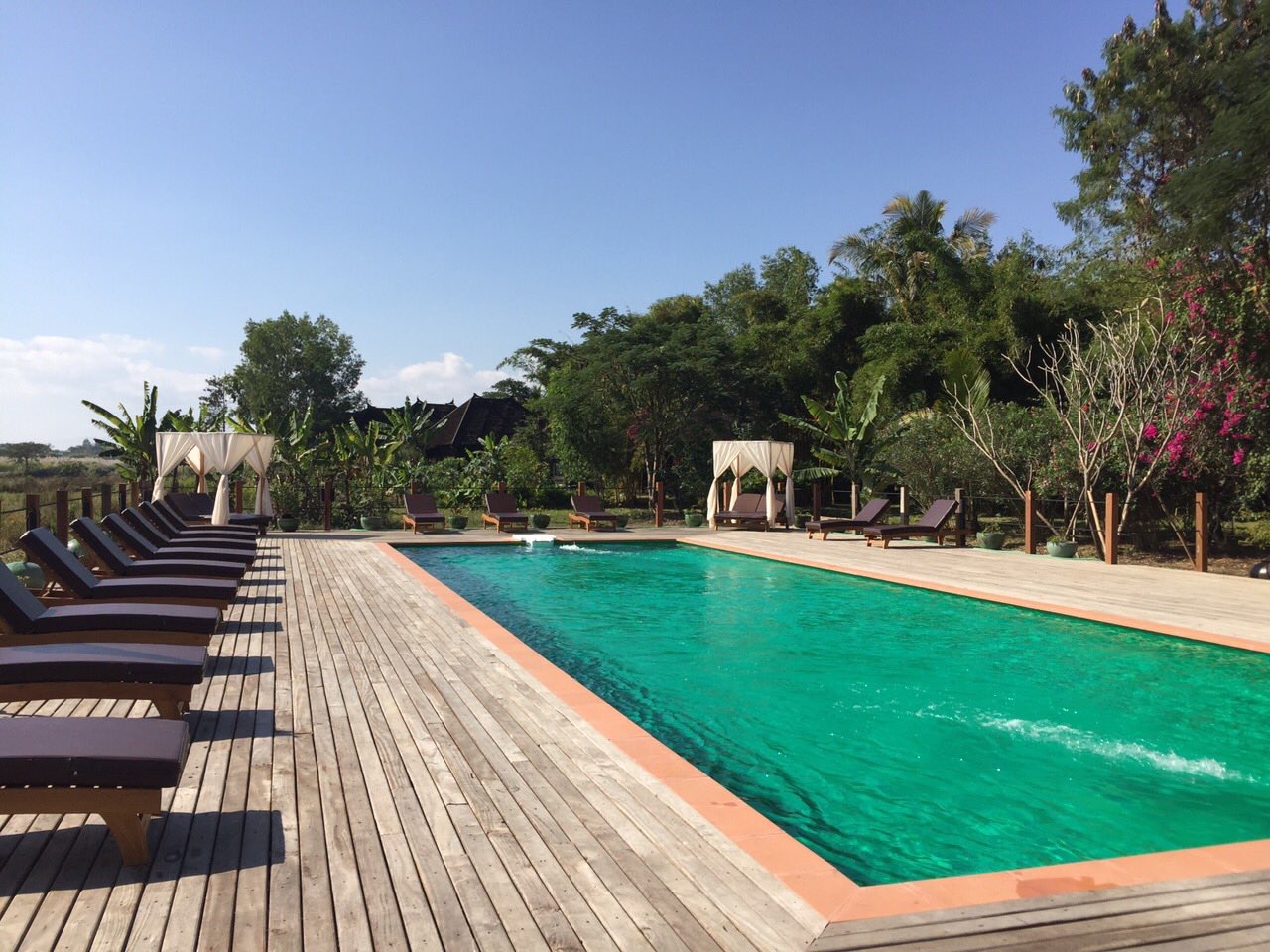 Swimming Pool Inle Princess Resort Inle Lake Burma 2 