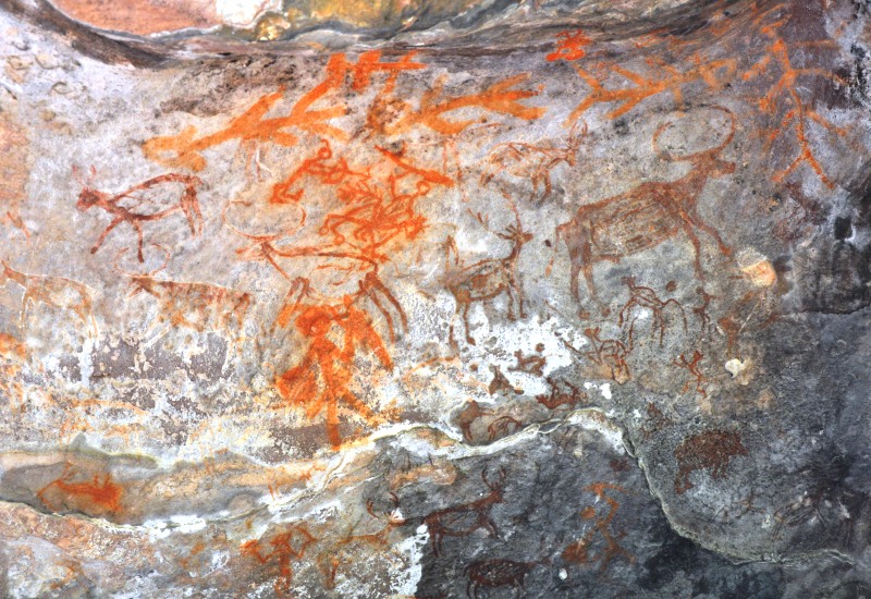 Bhimbetka Caves Madhya Pradesh North India 4