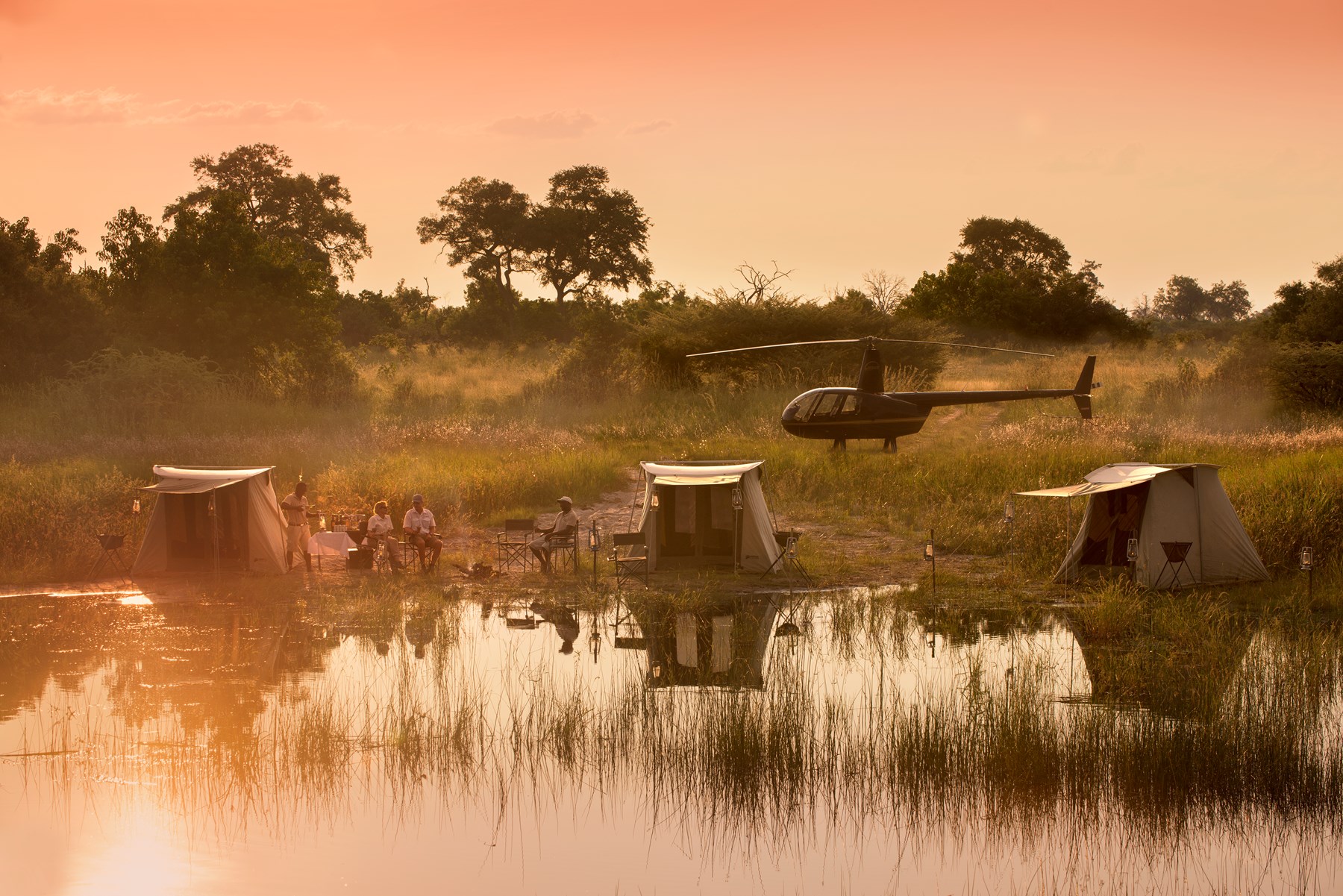 Botswana Botswanahelicopters Selindaadventuretrail Greatplainsconservation 8