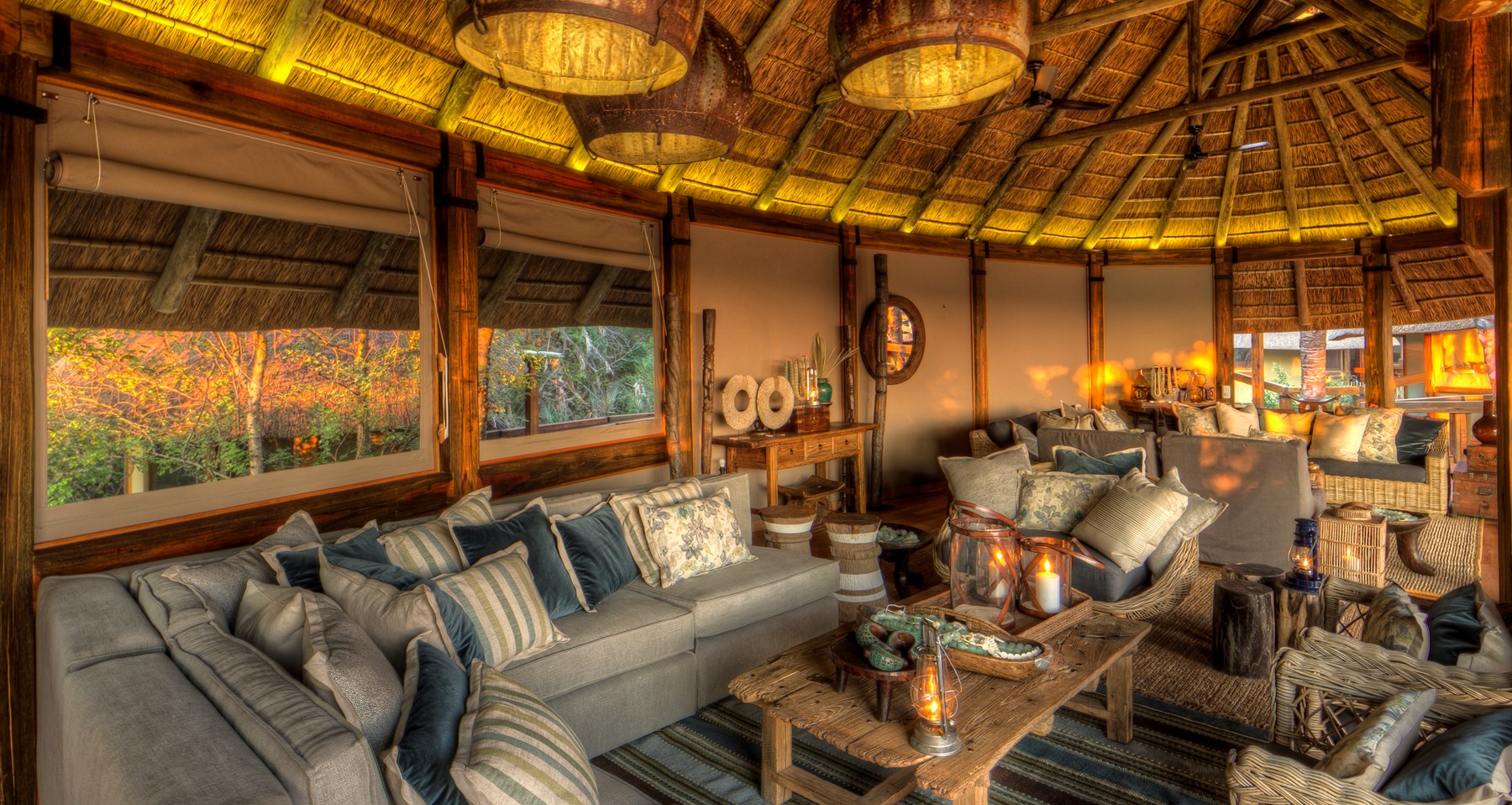 Botswana Camp Okavango Lounge4 Camp O Apr 16