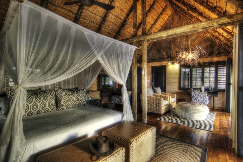 Savute Safari Lodge Room Interior Chobe And Savute Botswana