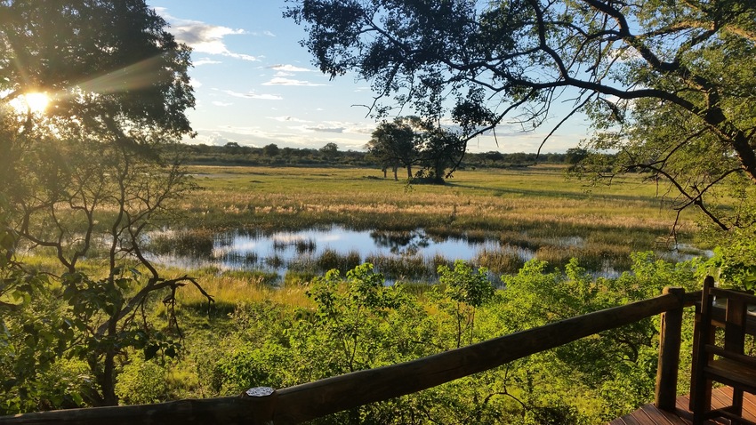 Nambwa Tented Lodge Bwabwata National Park Namibia 14 View From The Main Deck