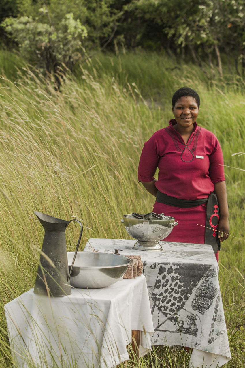 Nambwa Tented Lodge Bwabwata National Park Namibia 31 Nambwa Activities Warm Welcome At Bush Breakfast