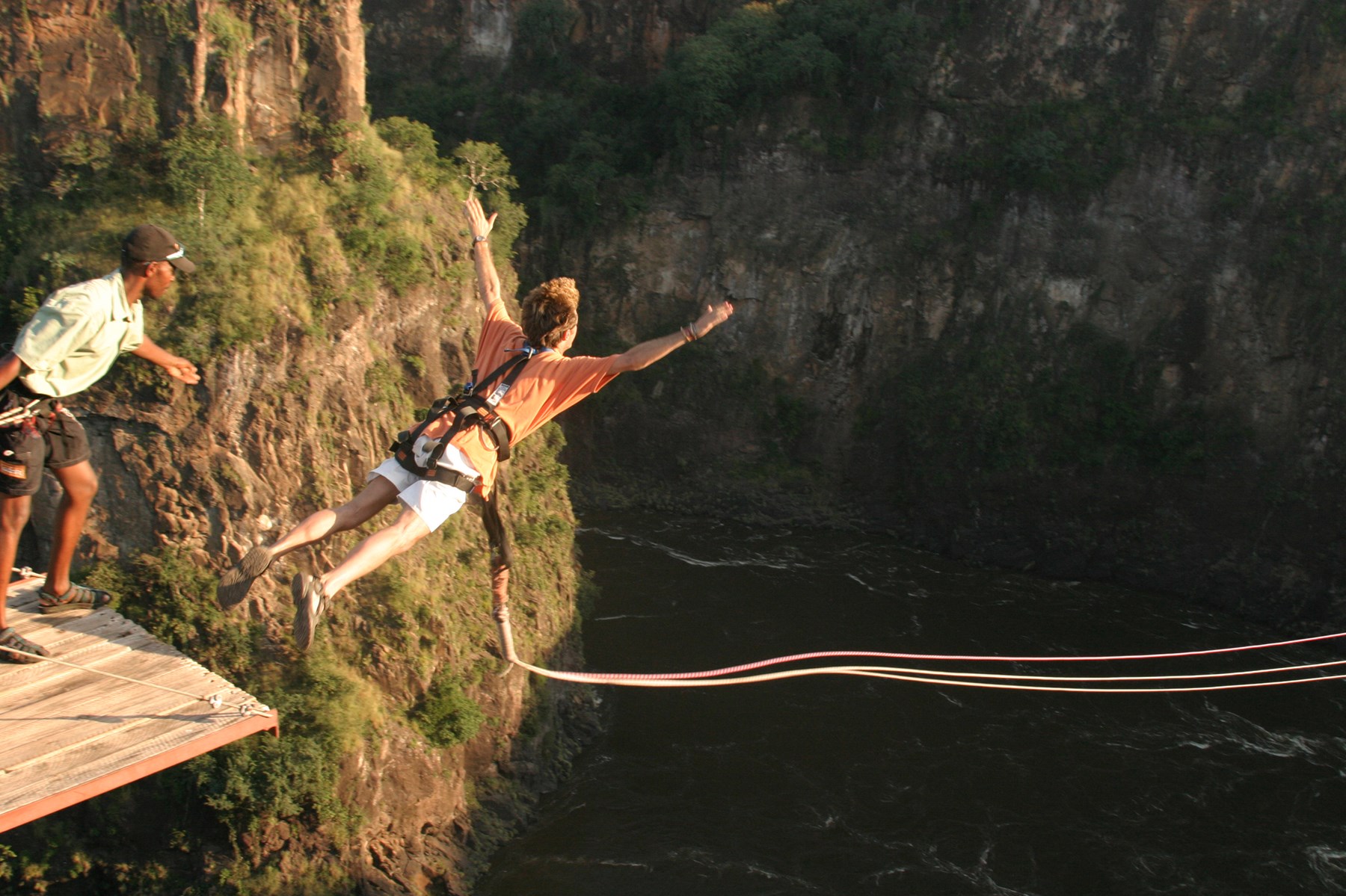 Zambia Stanley Safari Lodge Victoria Falls Abseil 2