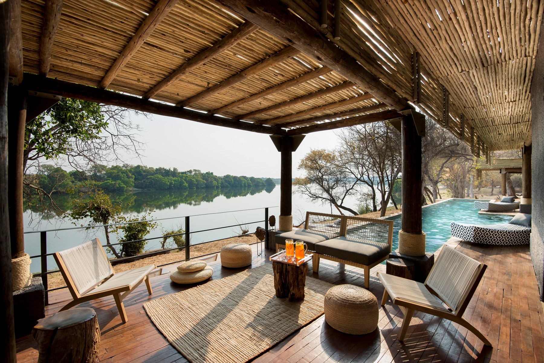Zimbabwe Matetsi River Lodge Victoria Falls Matetsi River Lodge Pool 2