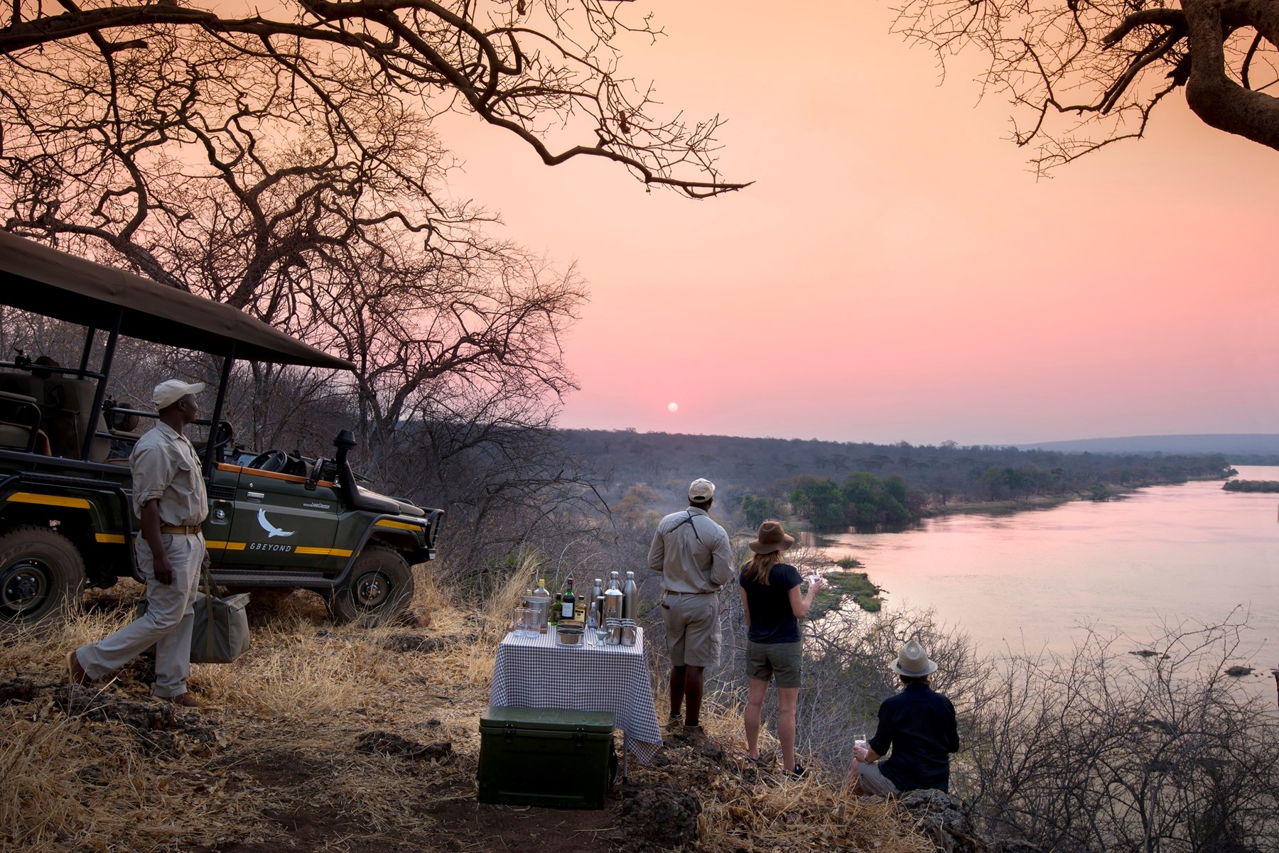 Zimbabwe Matetsi Game Drive Drink Stop 2