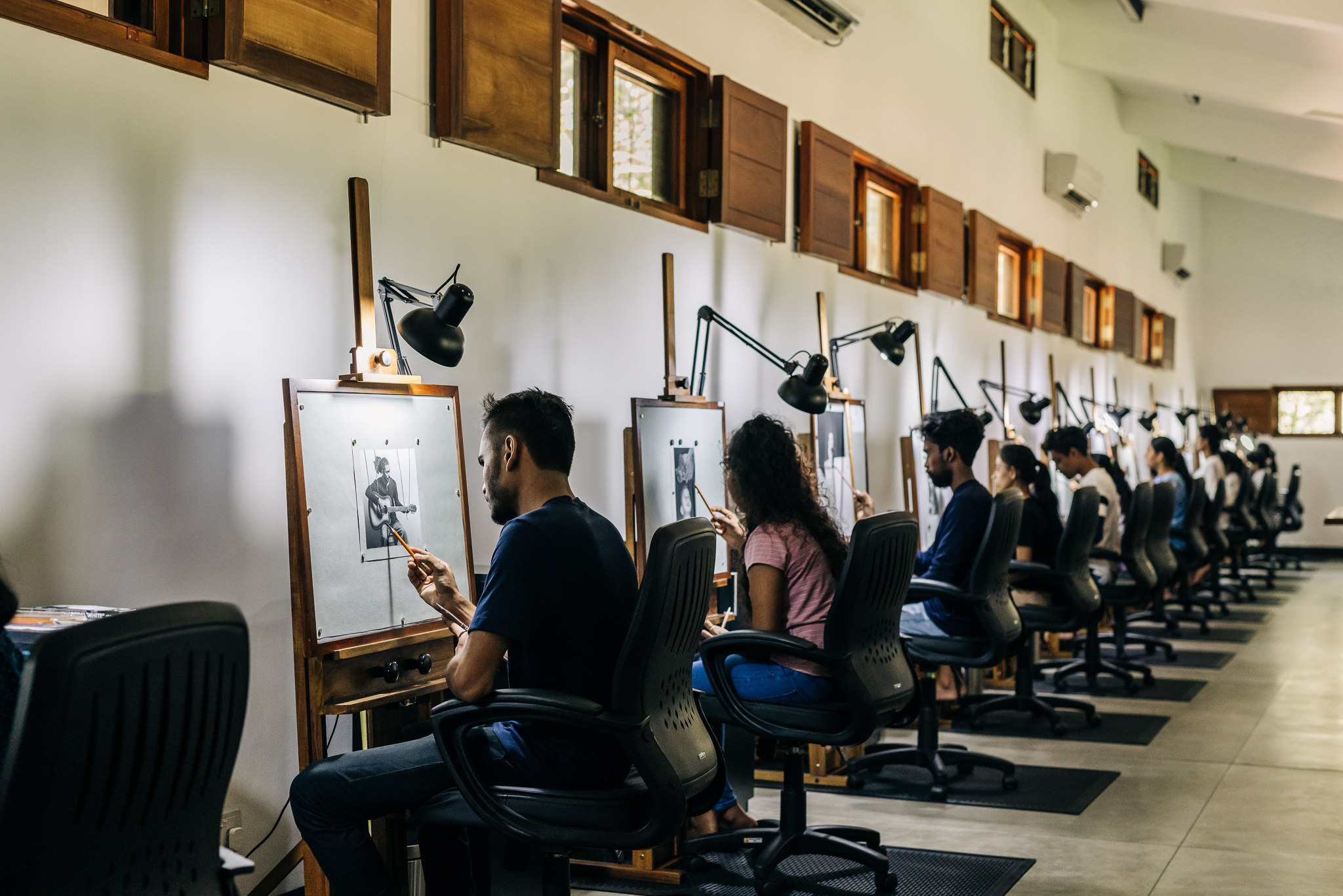 ANI Sri Lanka - ANI Art Academy - Apprentices in Studio.jpg