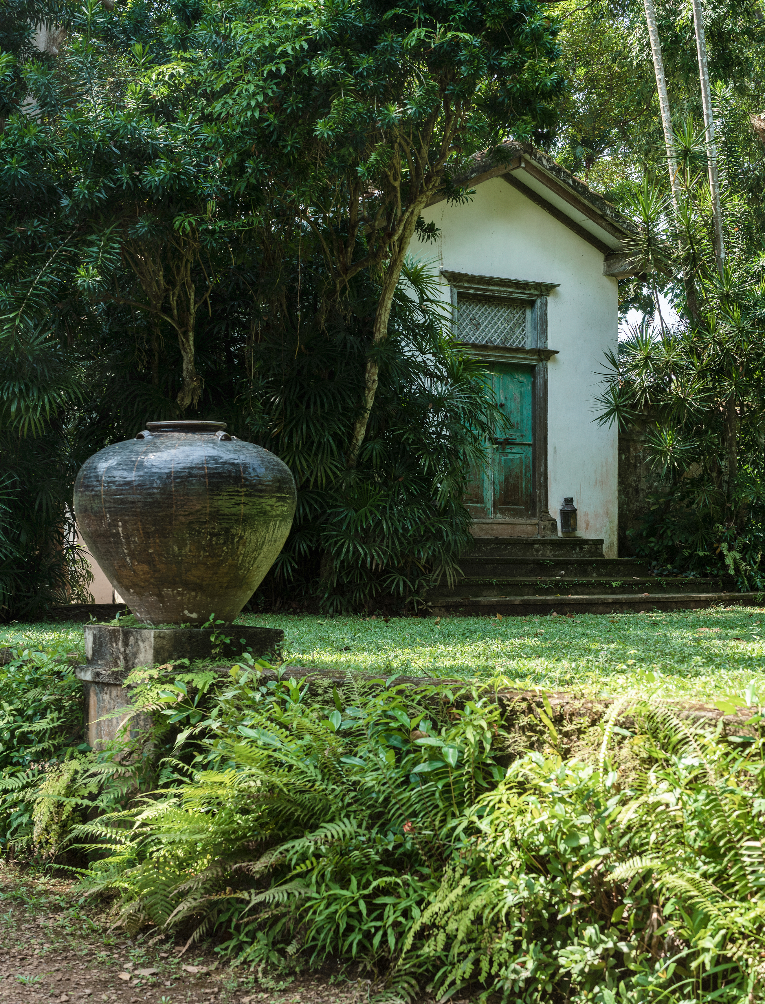 Glass House, Lunuganga Estate, Bentota, Sri Lanka