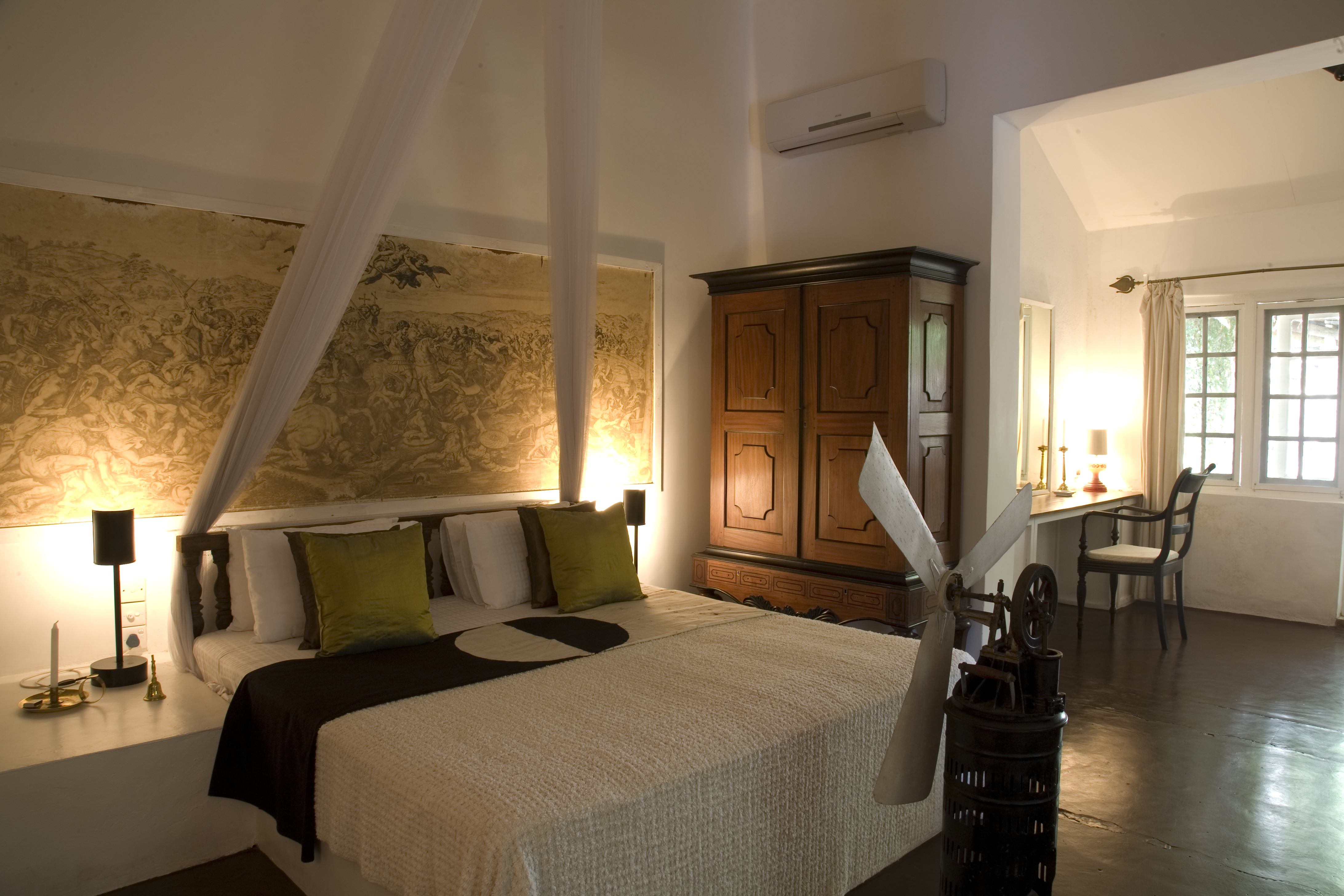 Main House Studio, Lunuganga Estate, Bentota, Sri Lanka