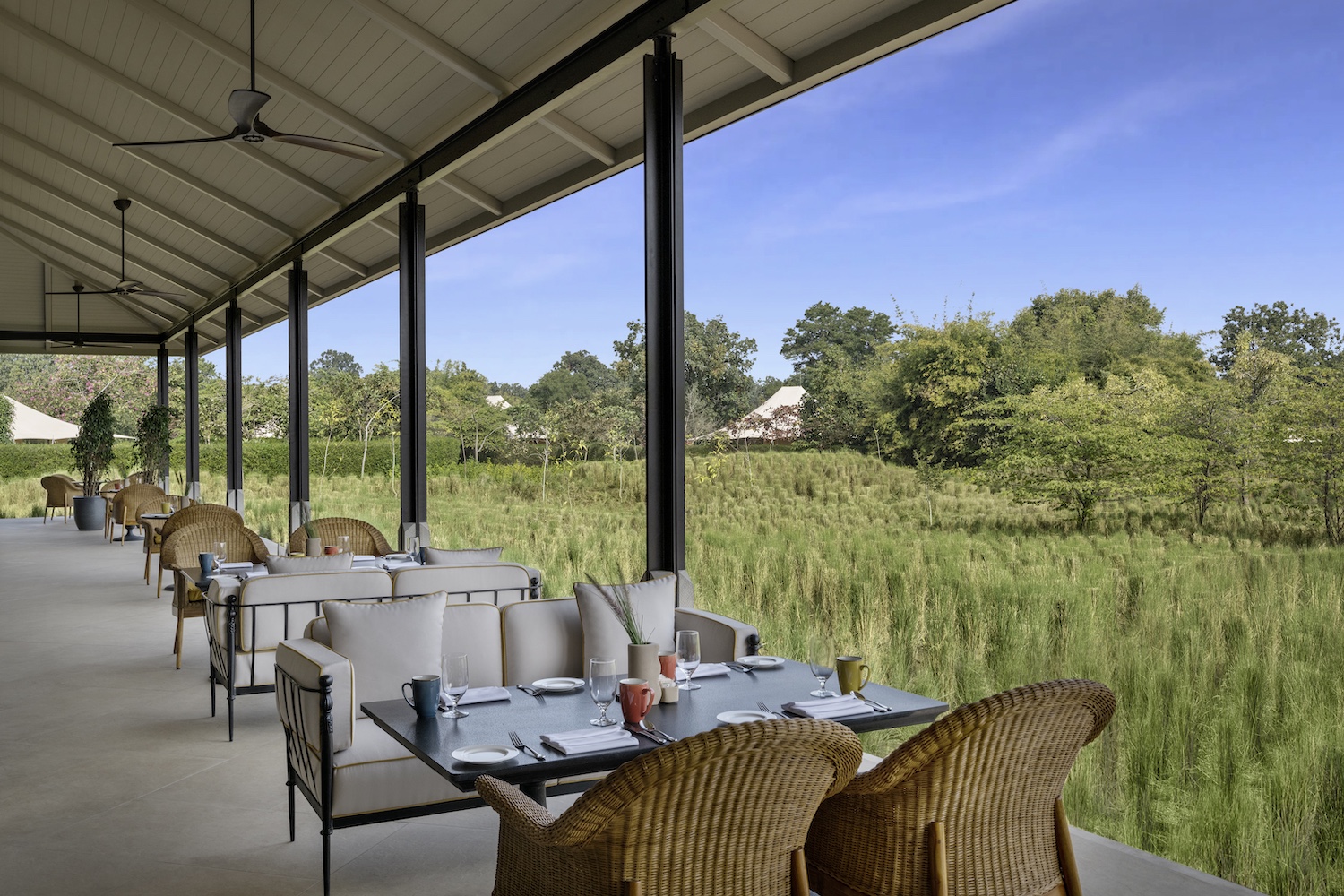 Dining Room Verandah, Oberoi Vindhyavilas, Bandhavgarh, North India.jpg