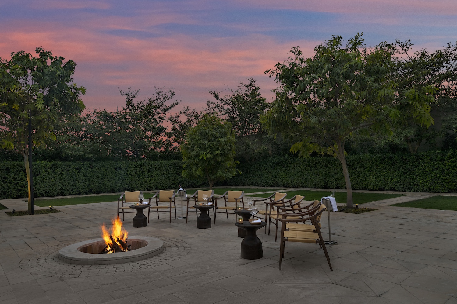 Tree Court, Oberoi Vindhyavilas, Bandhavgarh, North India.jpg