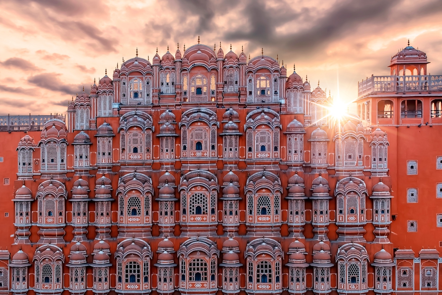 NORTH INDIA Hawa Mahal, Palace of Winds, Jaipur.jpeg